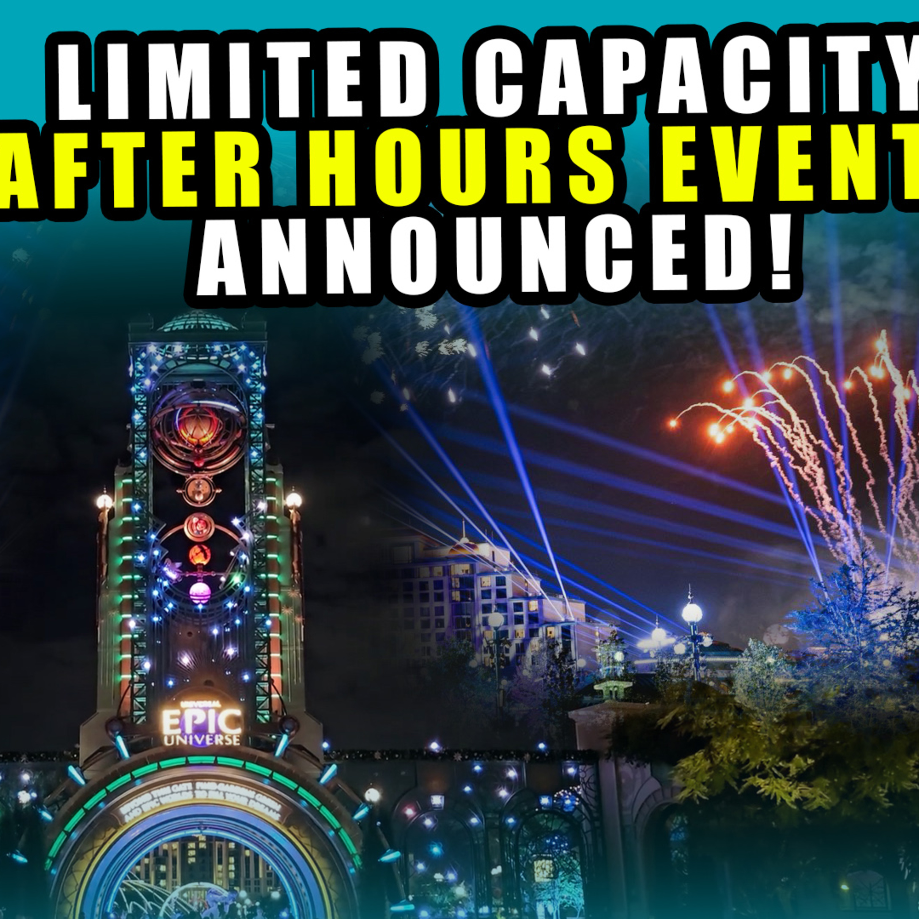 Epic Universe AFTER HOURS Nights Announced! Low Crowds & Free Food | Universal Studios News episode artwork