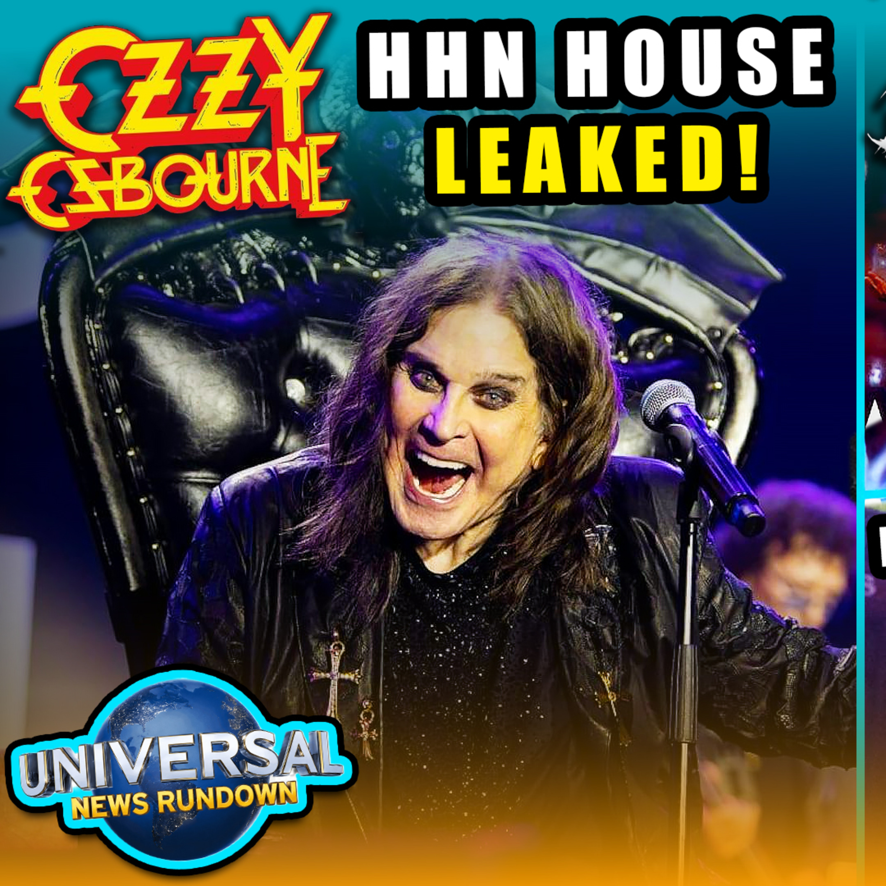 Ozzy Osbourne returns to HHN, Auzzy Blood in Nightmare Fuel + Changes, Scare Zones, & More News episode artwork