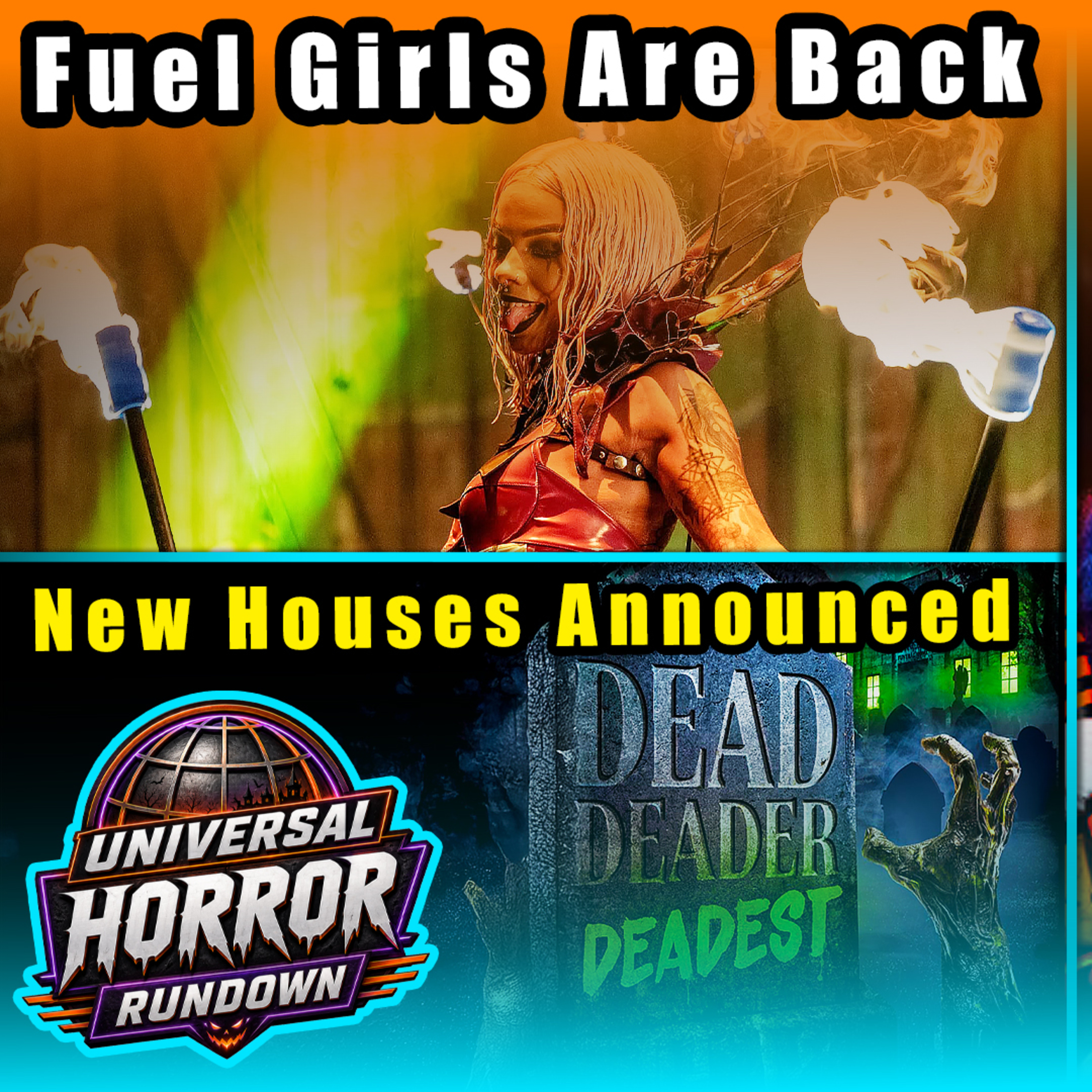 Universal HHN News: Fuel Girls Return, 2pm Houses Explained, Passes, New Houses/Scarezones & more episode artwork