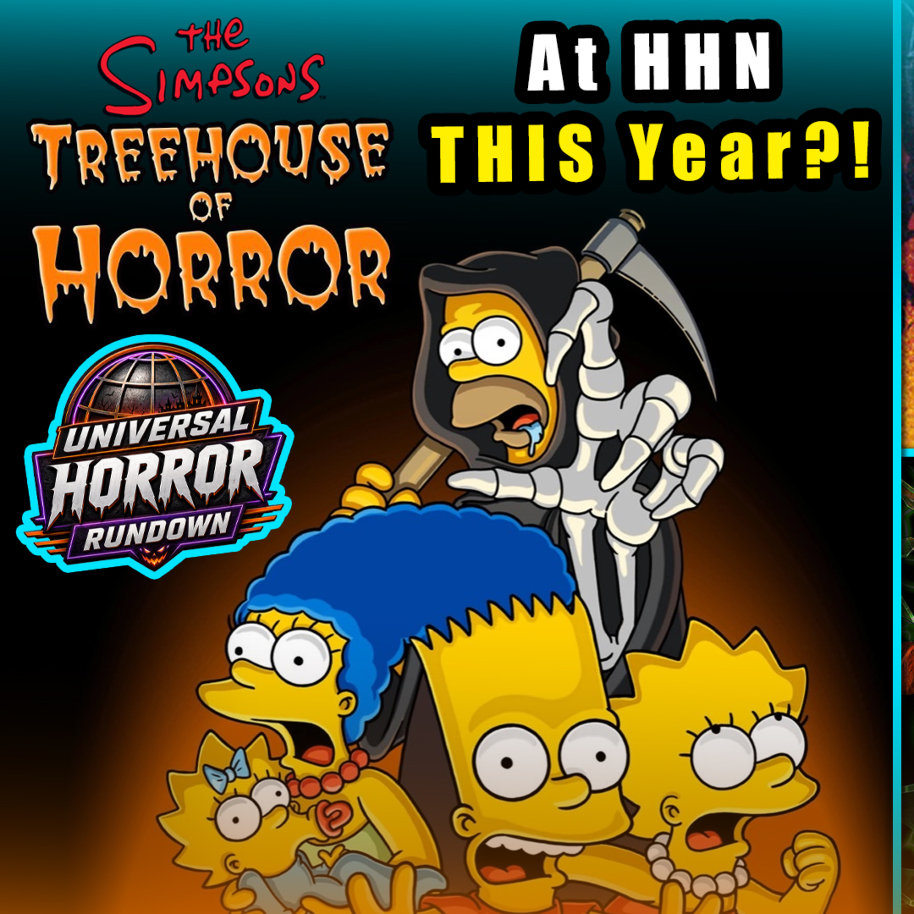 Simpsons at HHN THIS Year?! Ozzy & Killer Klowns Houses, Purge Show & More Universal HHN News episode artwork