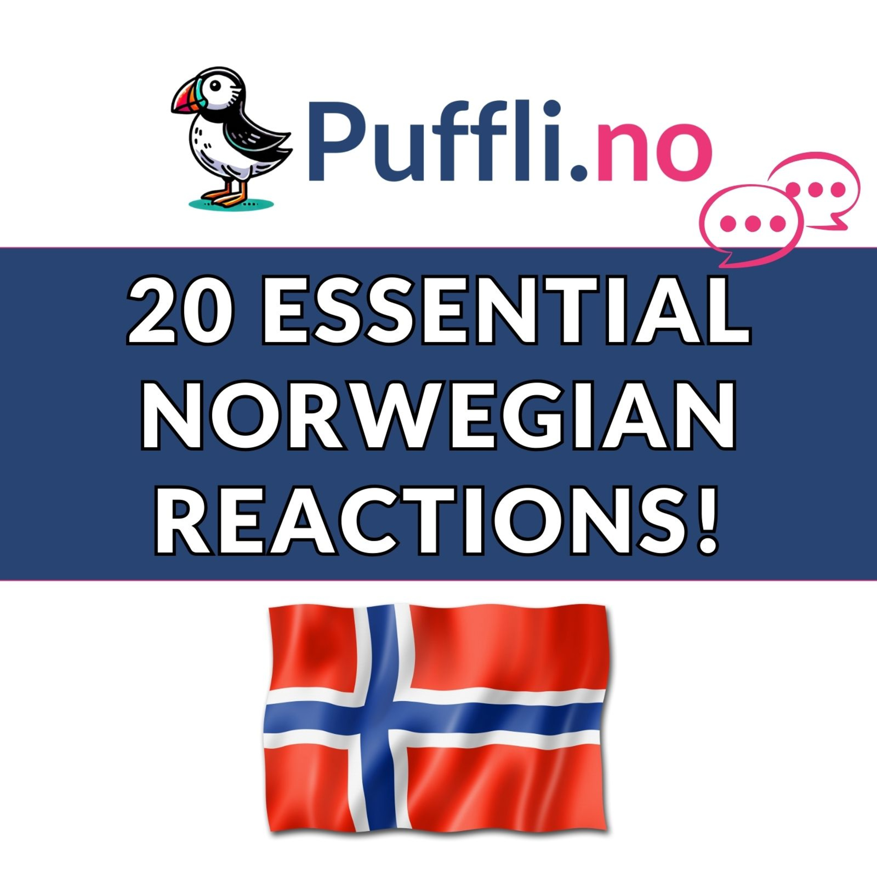 20 essential norwegian reactions!