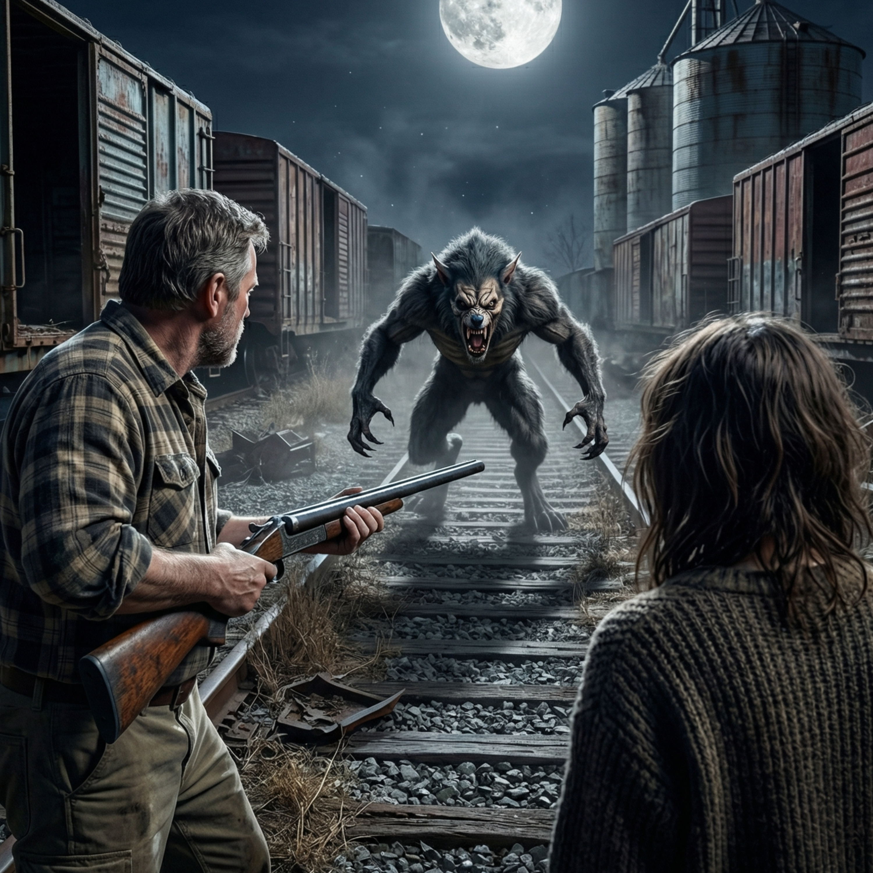The Beast in the Old Railyard - A Werewolf Story