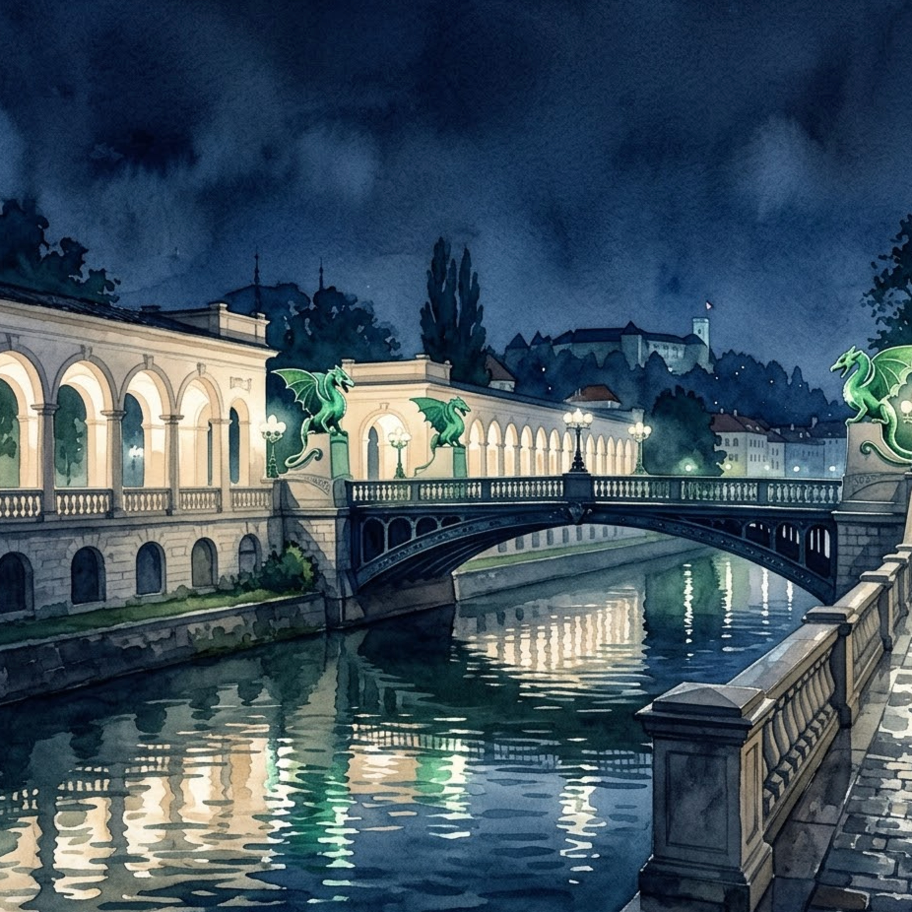Ljubljana – Wenn die Drachenbrücke im Regen glänzt episode artwork