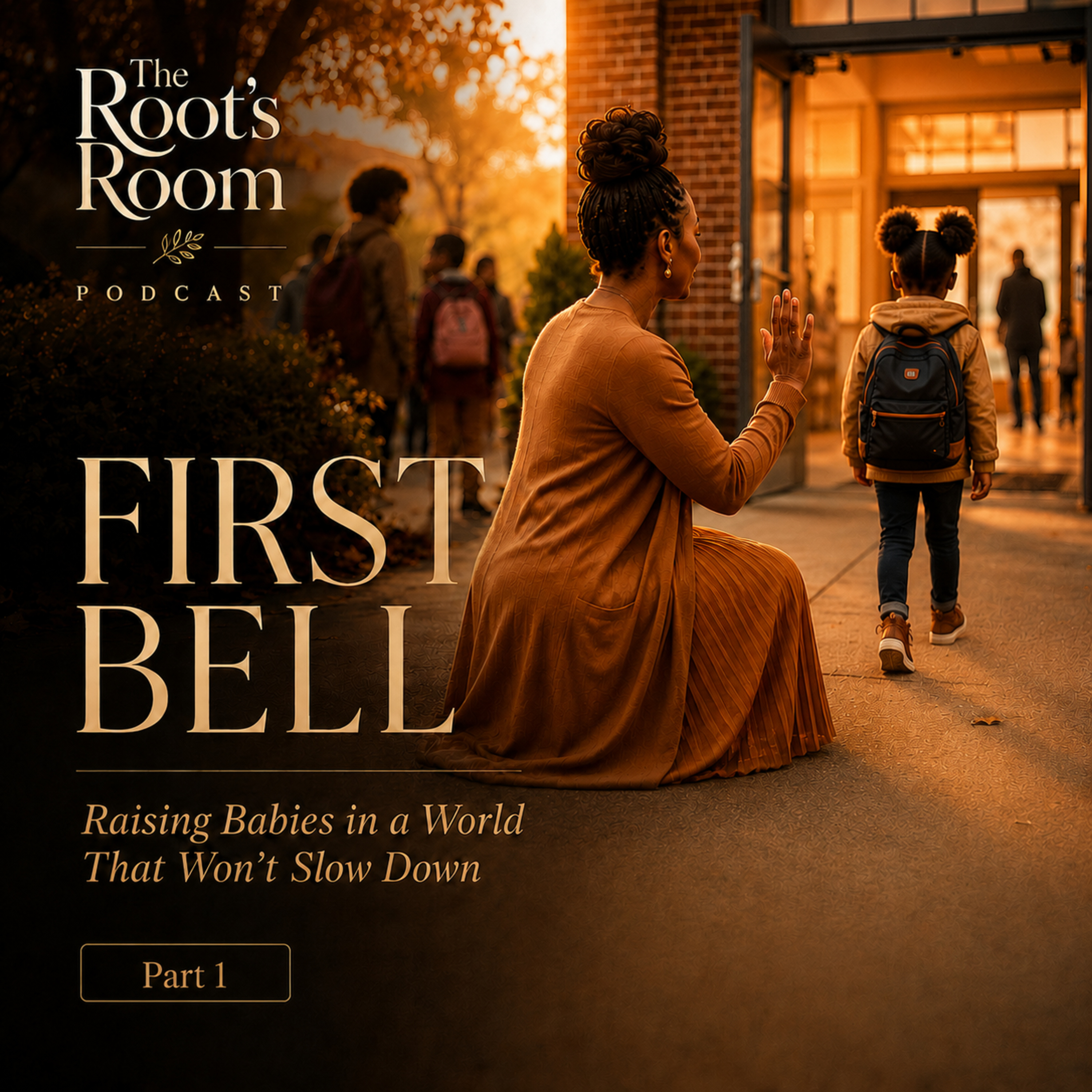 First Bell: What No One Tells First-Time Black Moms About Letting Go | The Root's Room Ep. 1 episode artwork