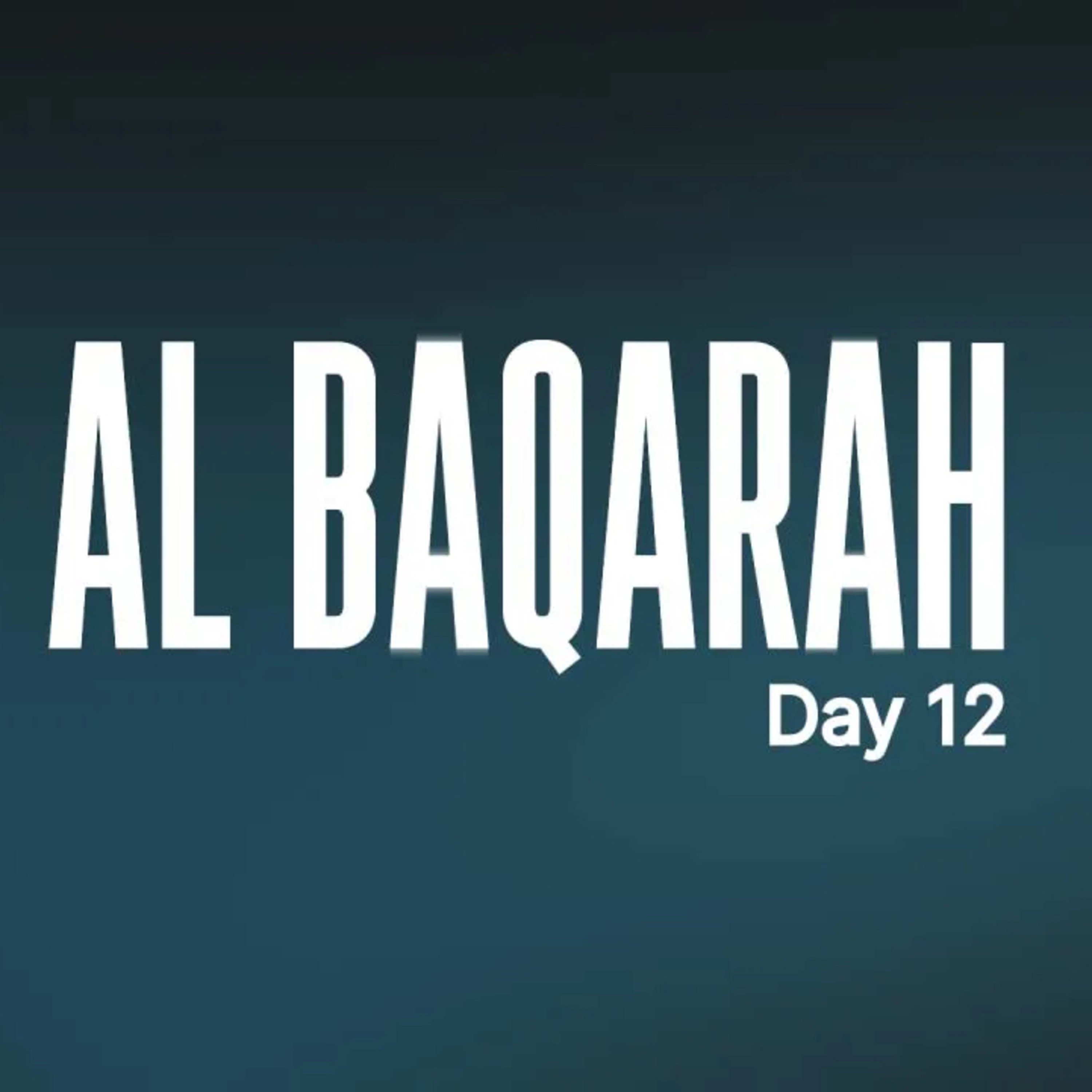 Tafseer Surah Al Baqarah - Day 12 | Ramadan 2026 #AMAR episode artwork
