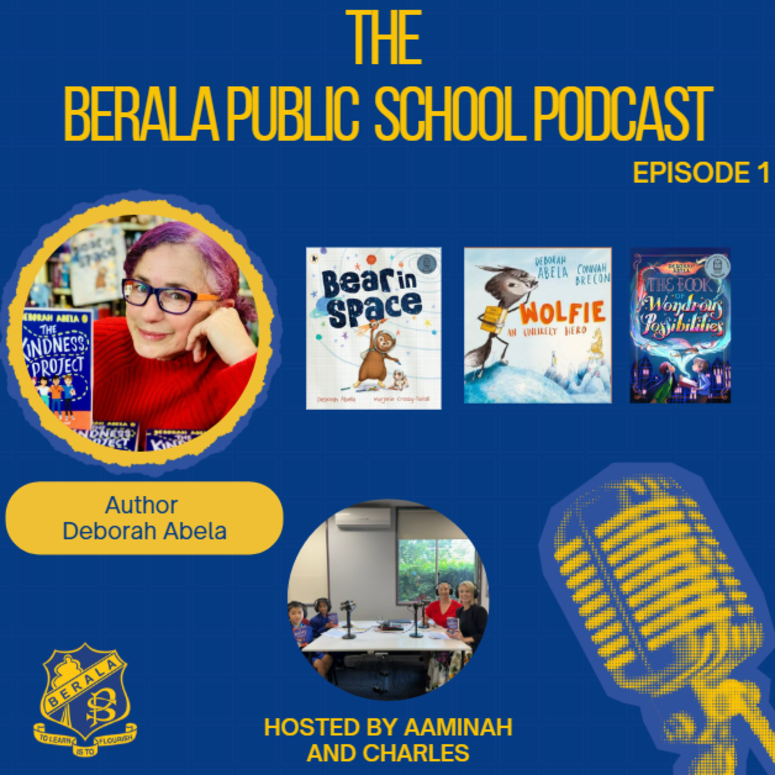 Meet Author Deborah Abela episode artwork