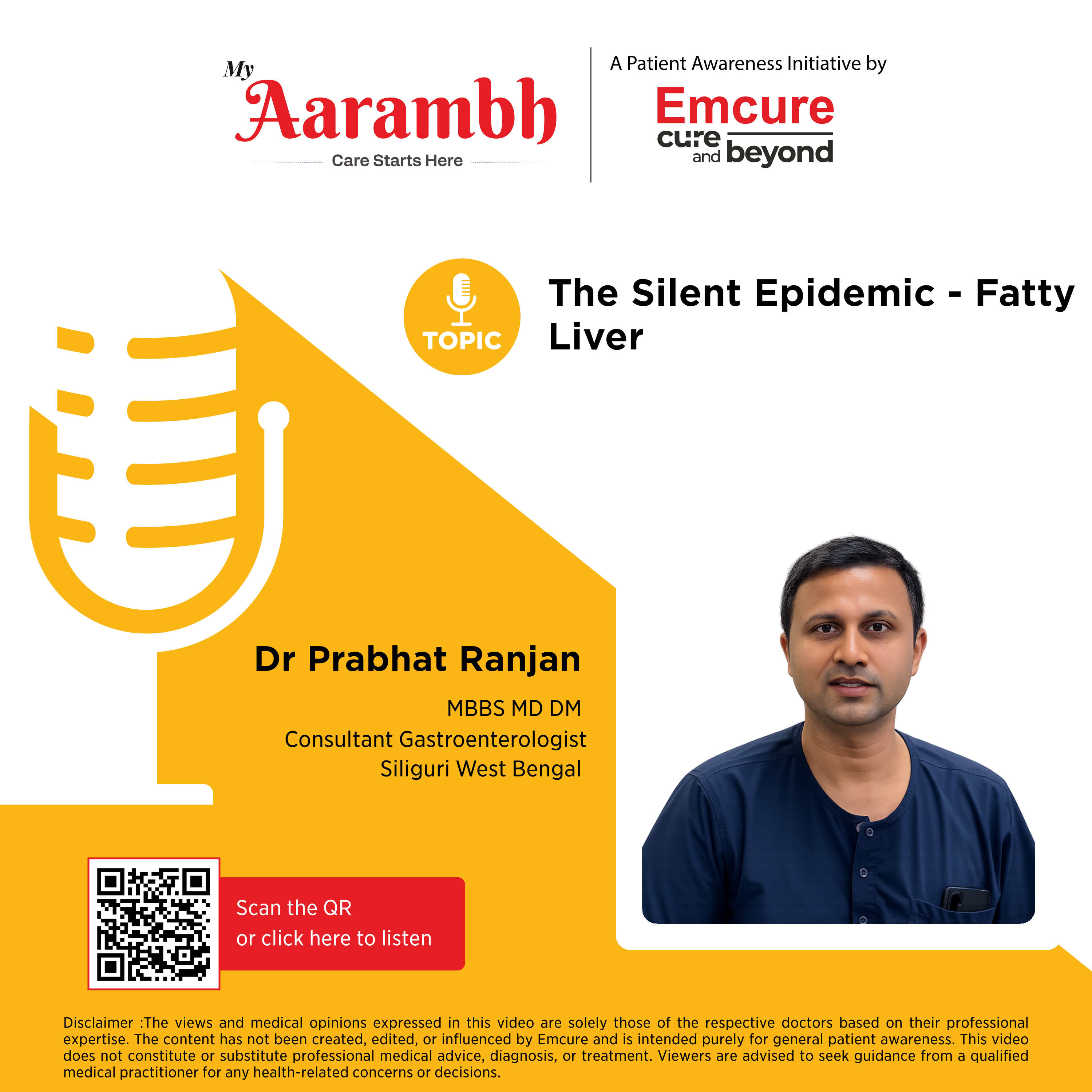 The Silent Epidemic - Fatty Liver || Dr Prabhat Ranjan episode artwork