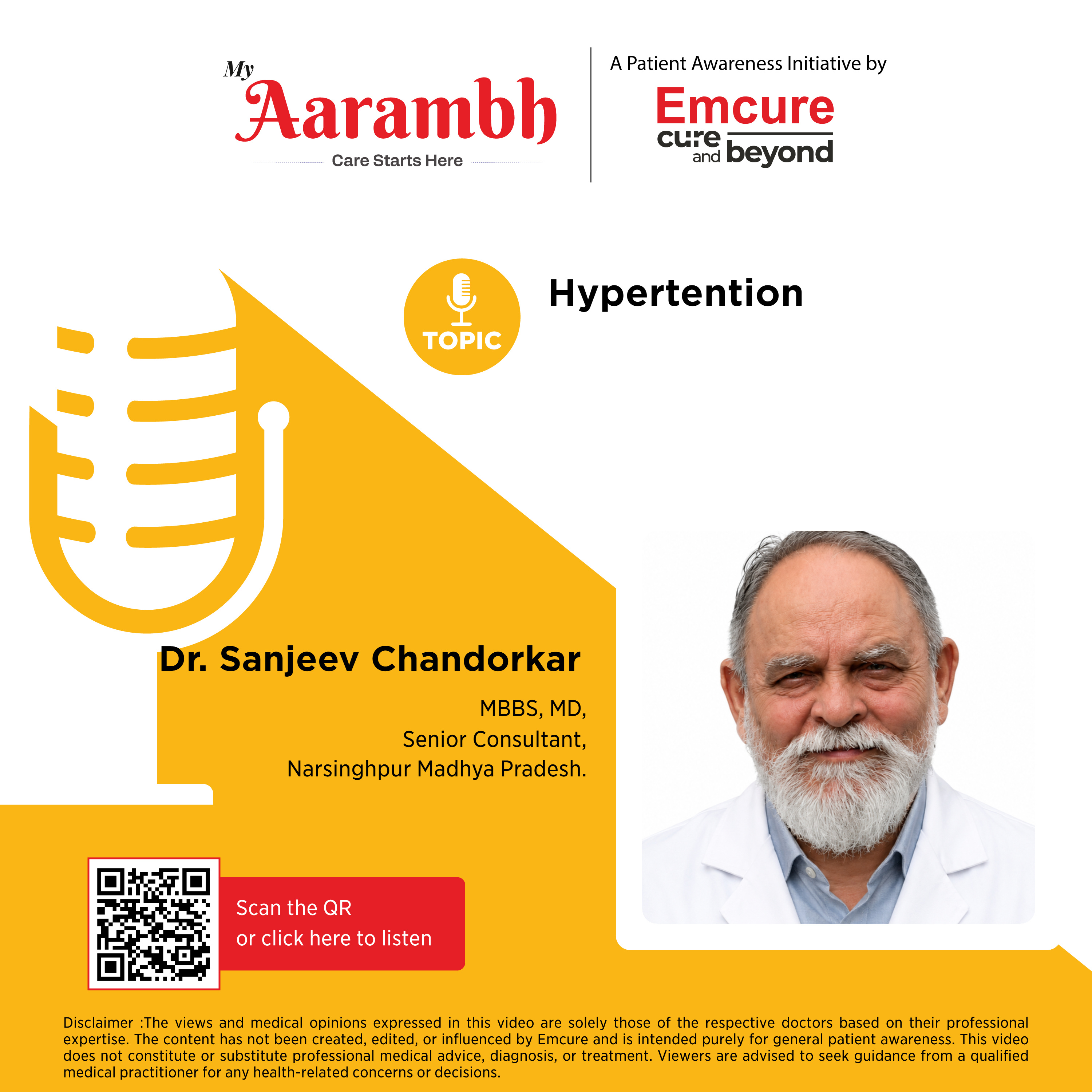 Hypertention || Dr. Sanjeev Chandorkar episode artwork