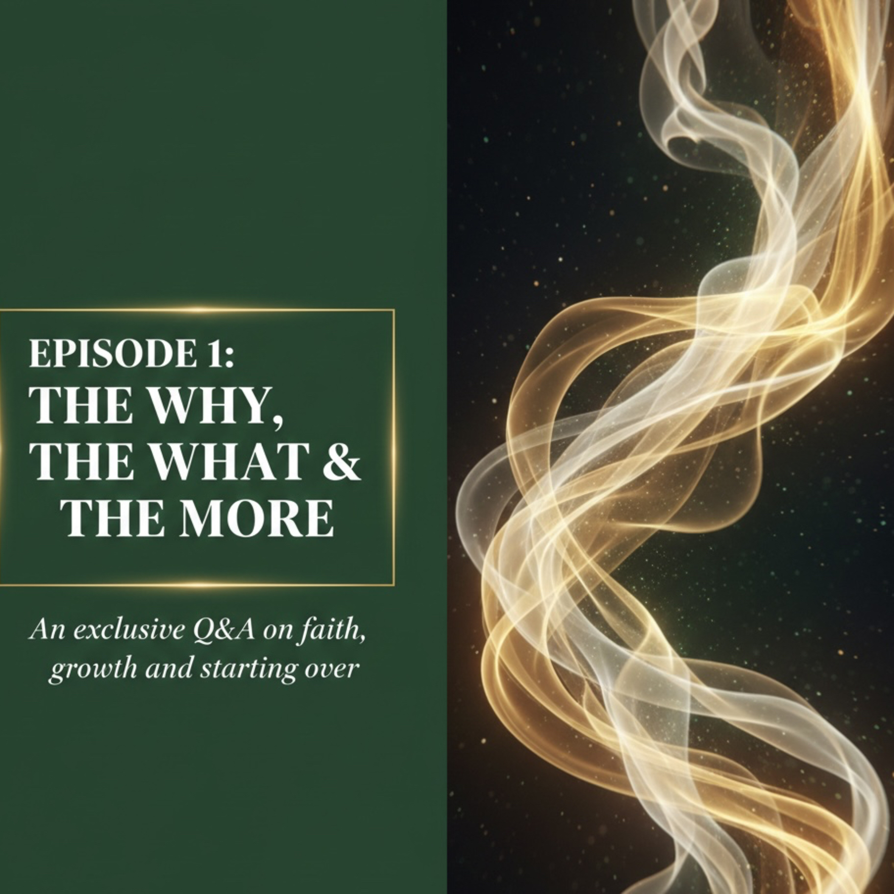 The Why, The What & The More.  episode artwork
