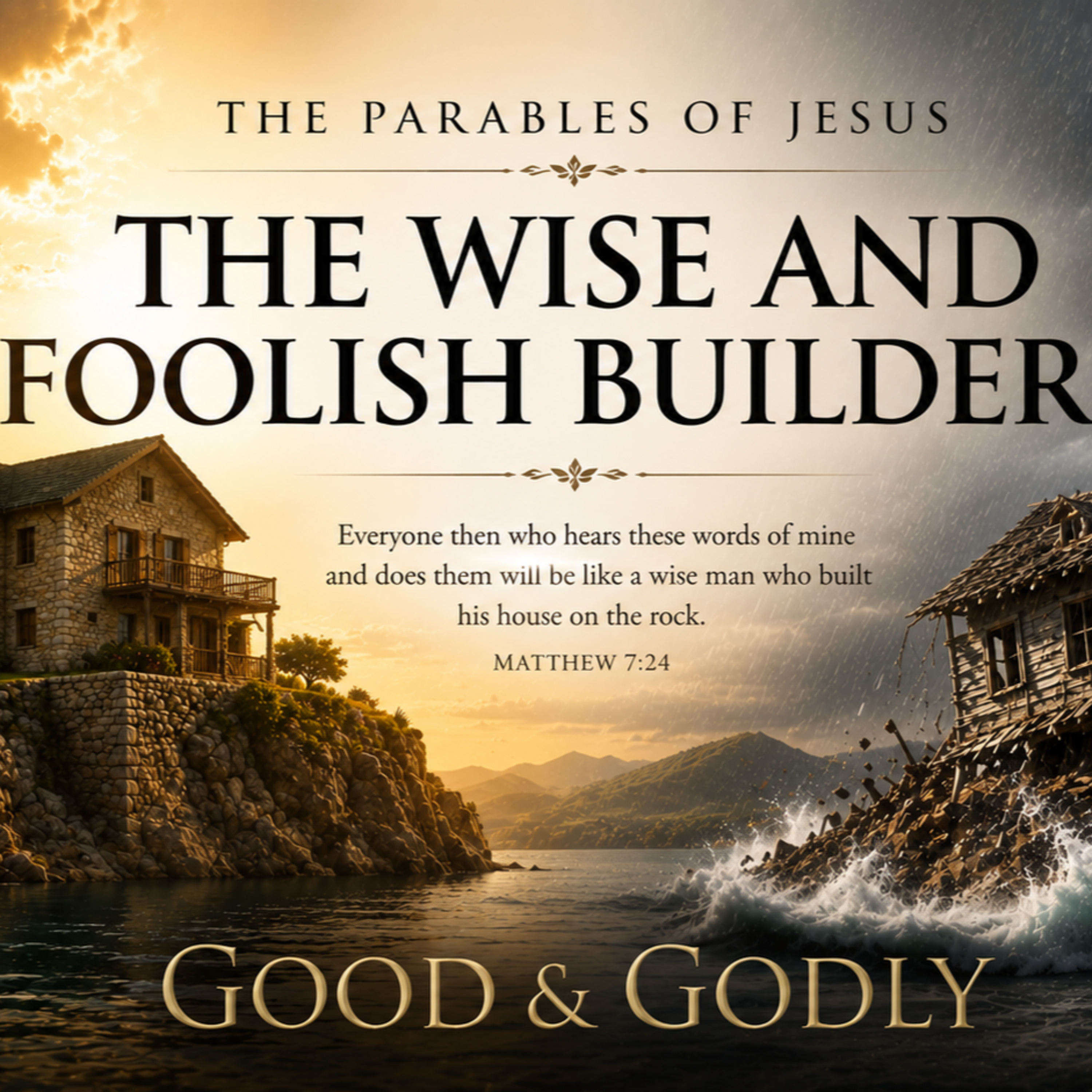The Wise and Foolish Builders | The Parables of Jesus #2 episode artwork
