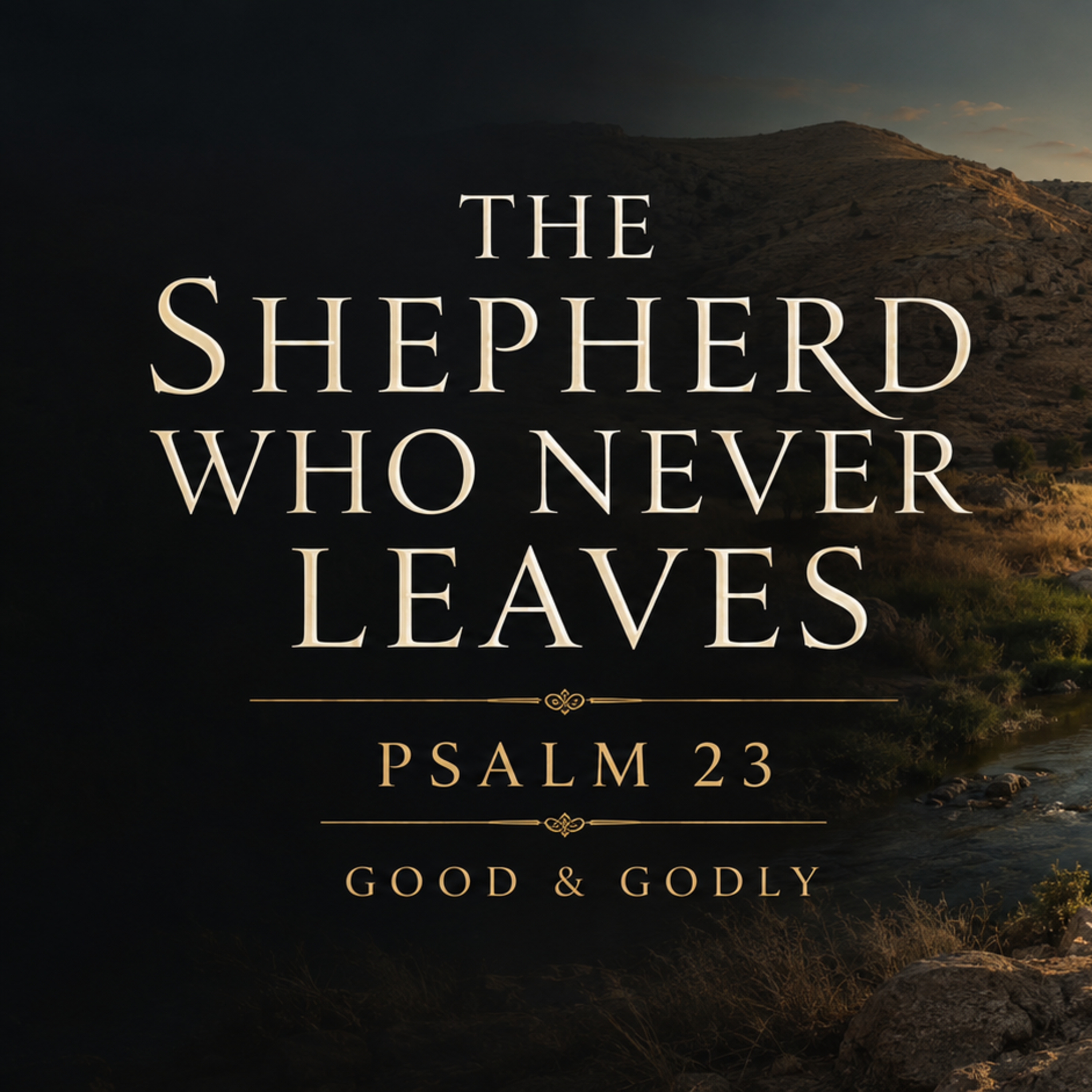 The Shepherd Who Never Leaves | Psalm 23 episode artwork