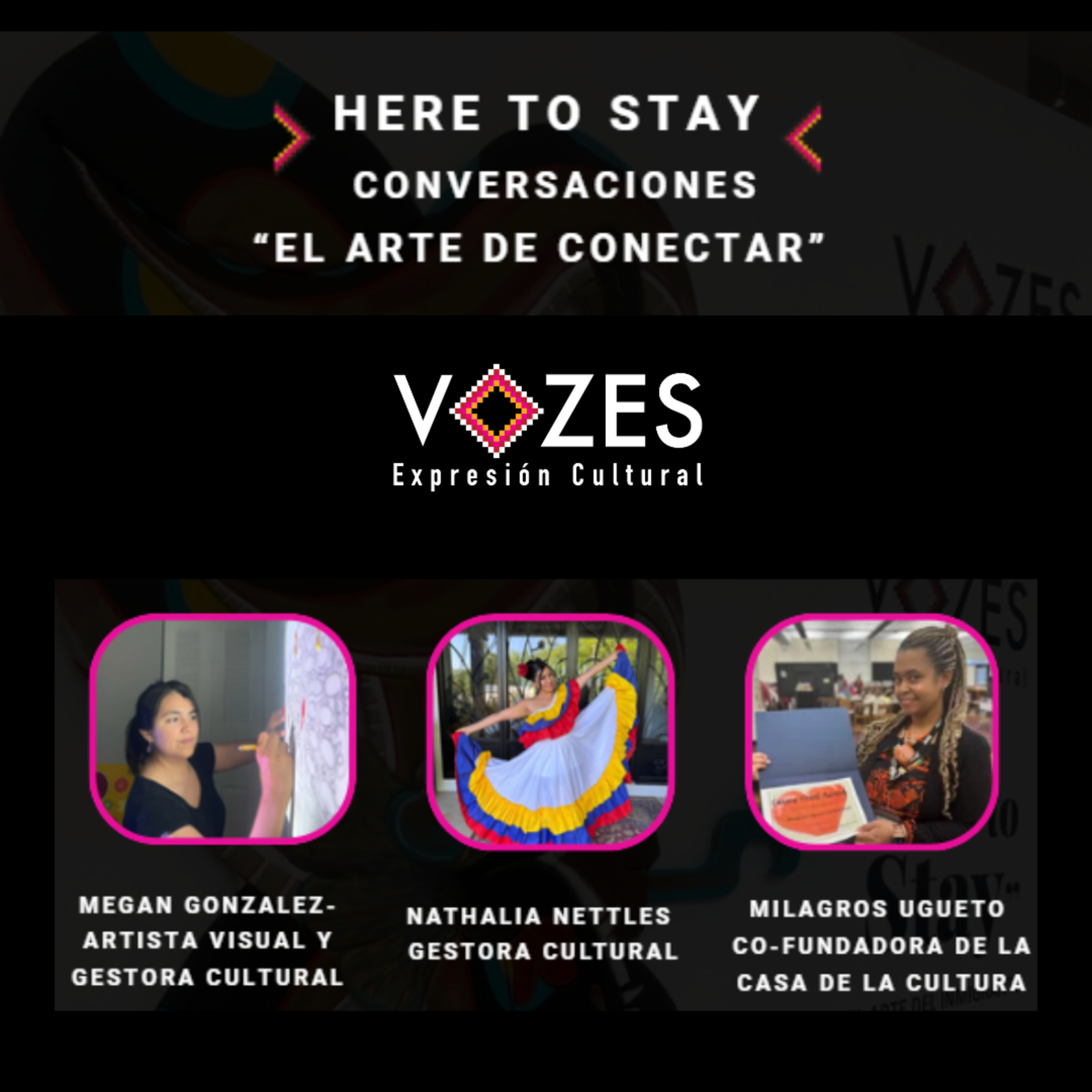Portada de Here to Stay: Conversaciones