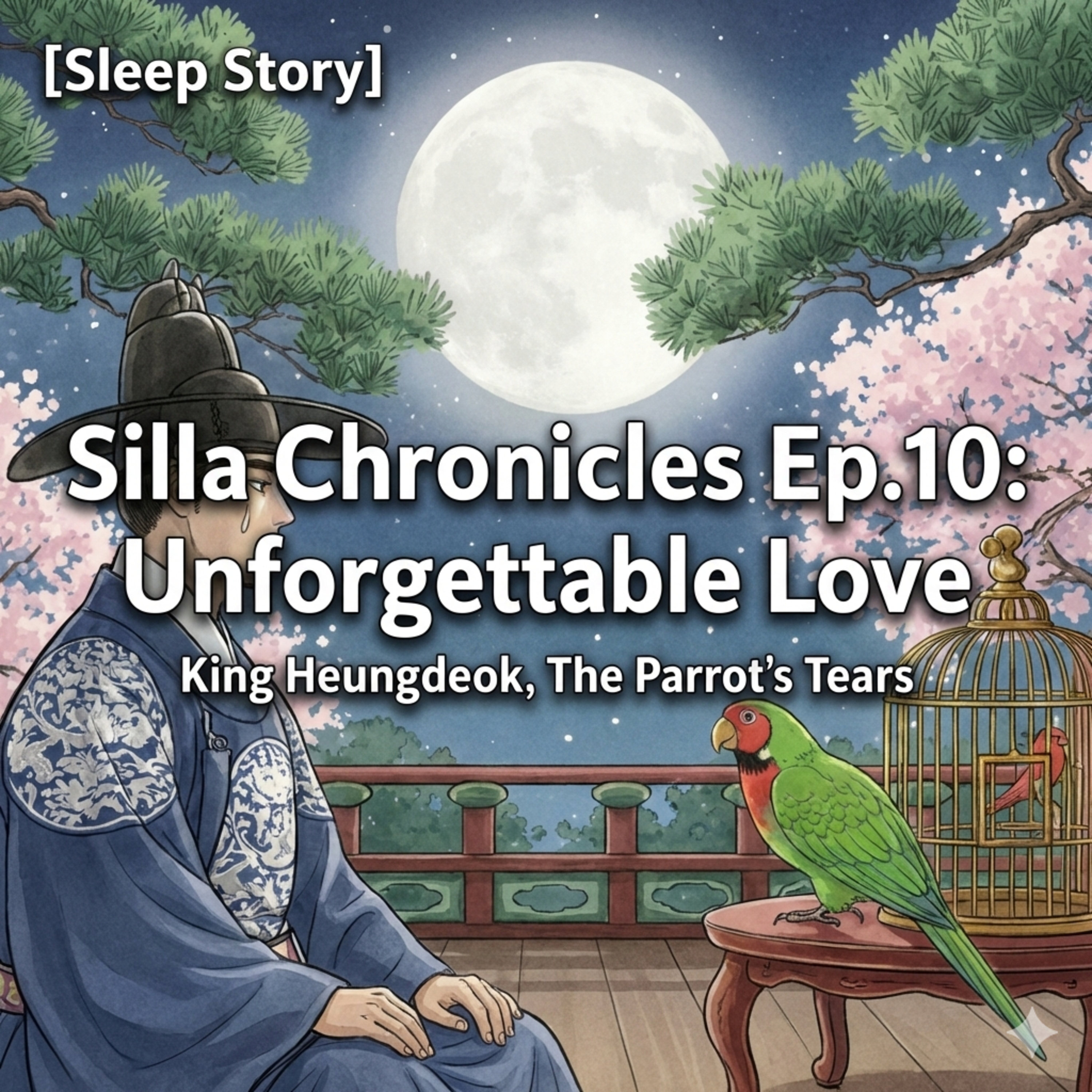 History of Korea for Sleep: The Sad Legend of the Parrot (Silla Chronicles Ep.10) episode artwork