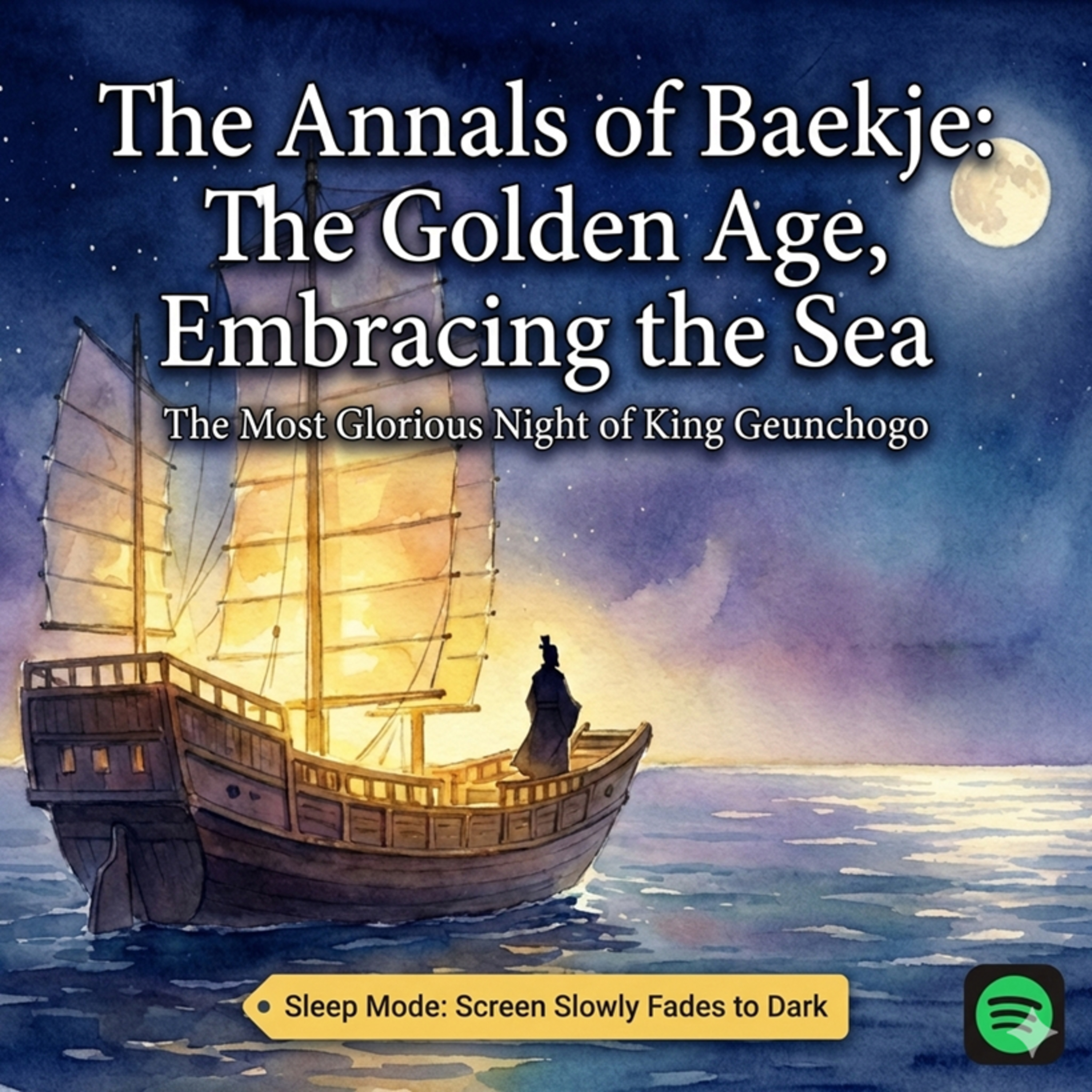 History of Korea for Sleep: The Golden Age of Baekje, Embracing the Sea: King Geunchogo (Ep.6) episode artwork