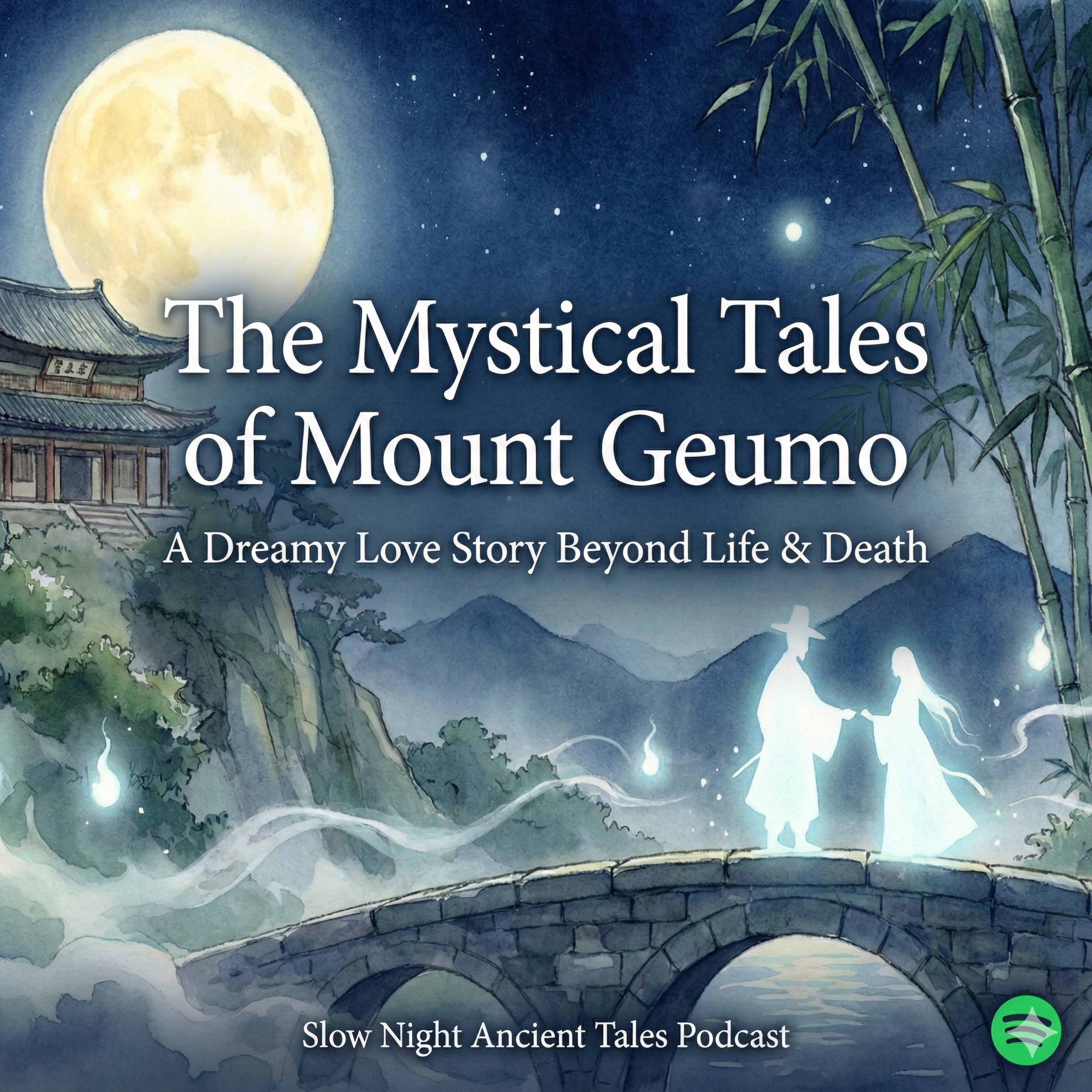 🌙 [Sleep Story] The Ghost Bride of Manboksa Temple | The Mystical Tales of Mount Geumo episode artwork