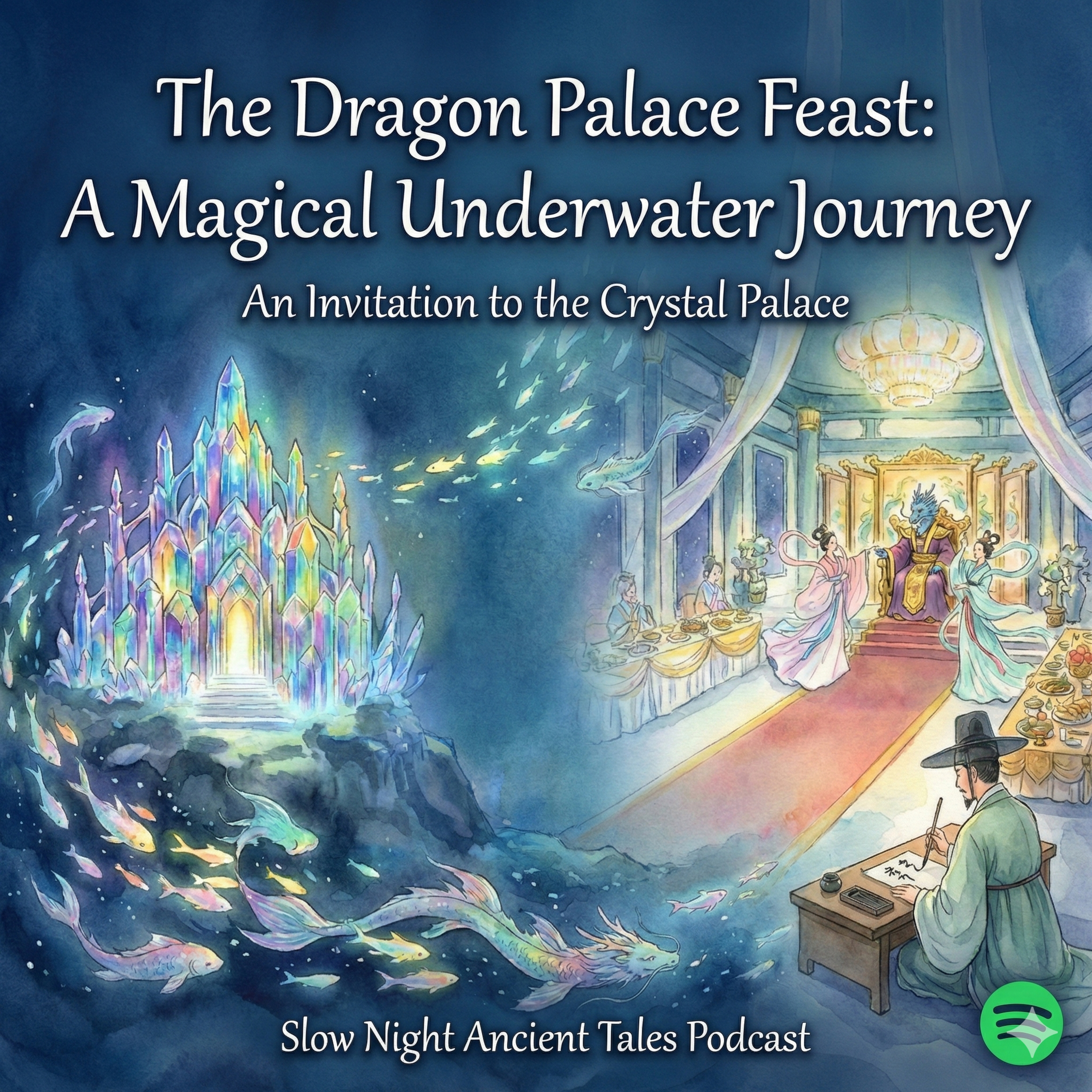 [Sleep Story] The Dragon Palace Feast: A Magical Underwater Journey | Slow Night Ancient Tales episode artwork