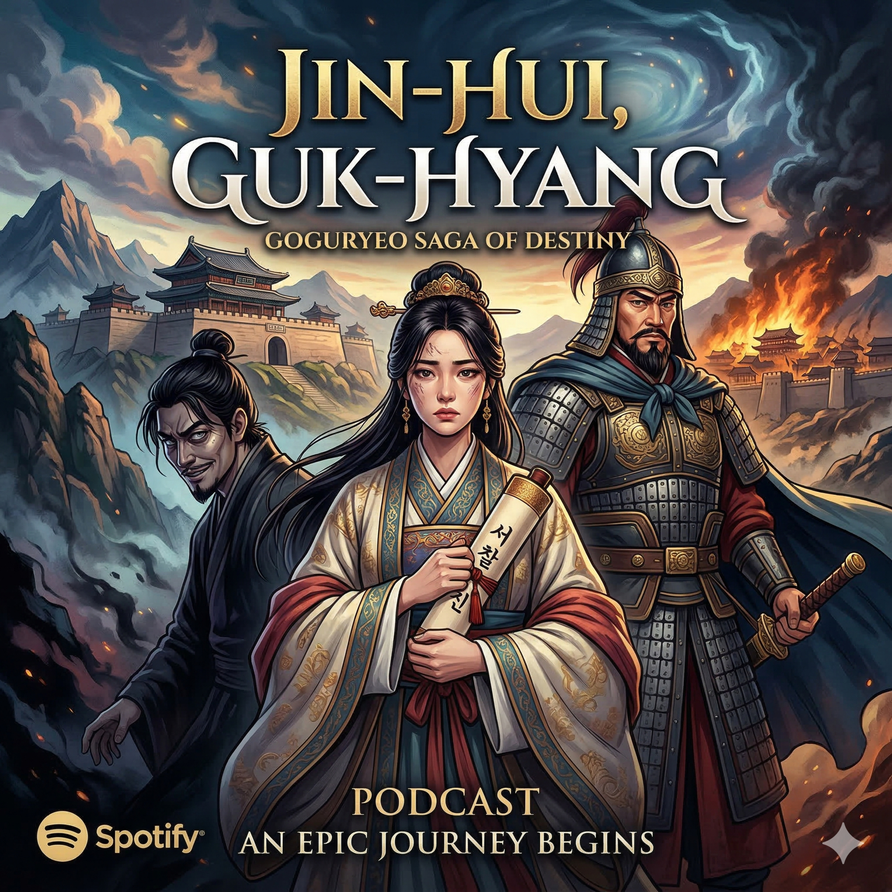 [Eulji Mundeok EP.03] Jin-Hui, Guk-Hyang: A Princess's Destiny in Great Goguryeo episode artwork