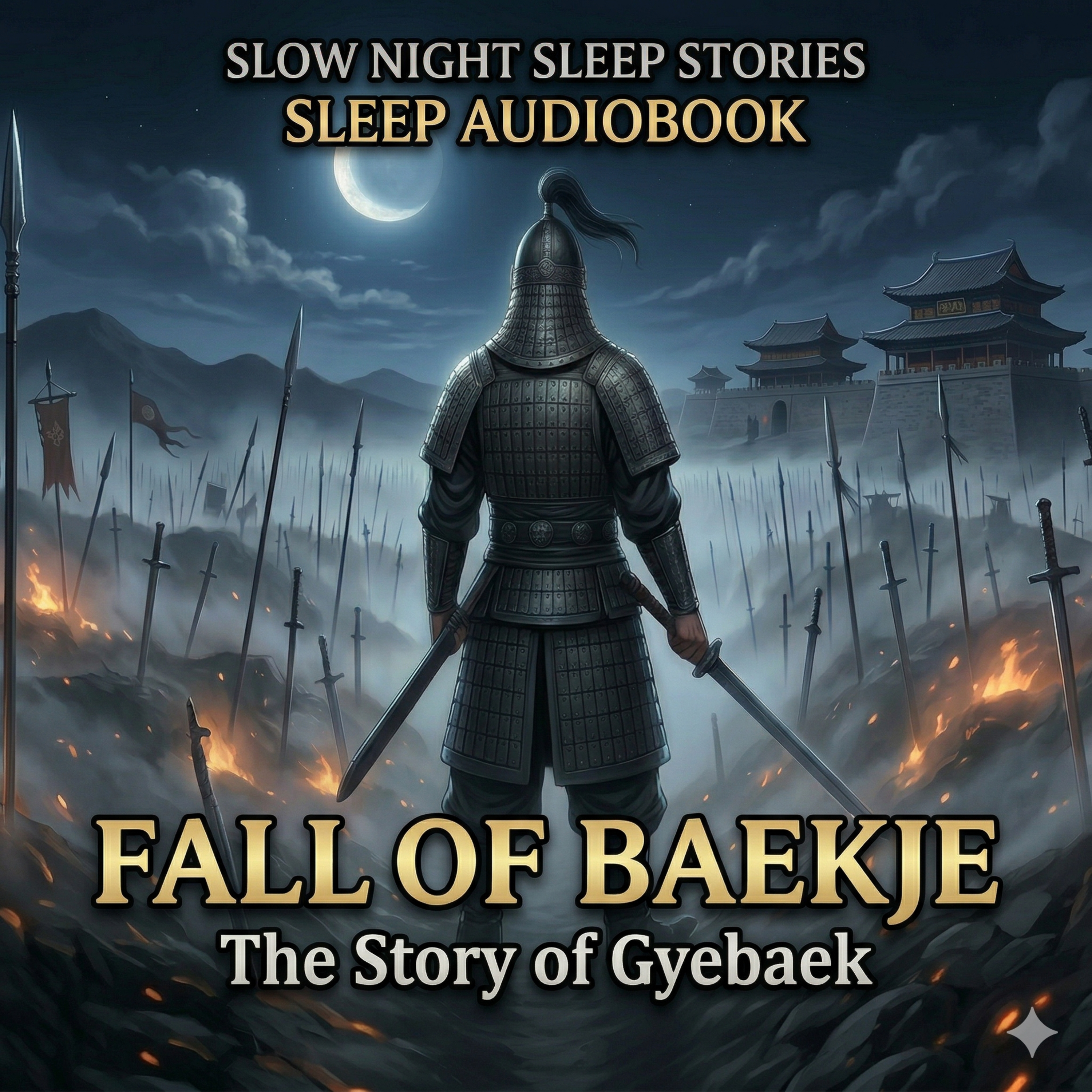 Drift off to sleep with the heroic tale of General Gyebaek. Listen to Kim Dong-in's "When the Great Foundation Stone Breaks," a relaxing historical bedtime story. episode artwork
