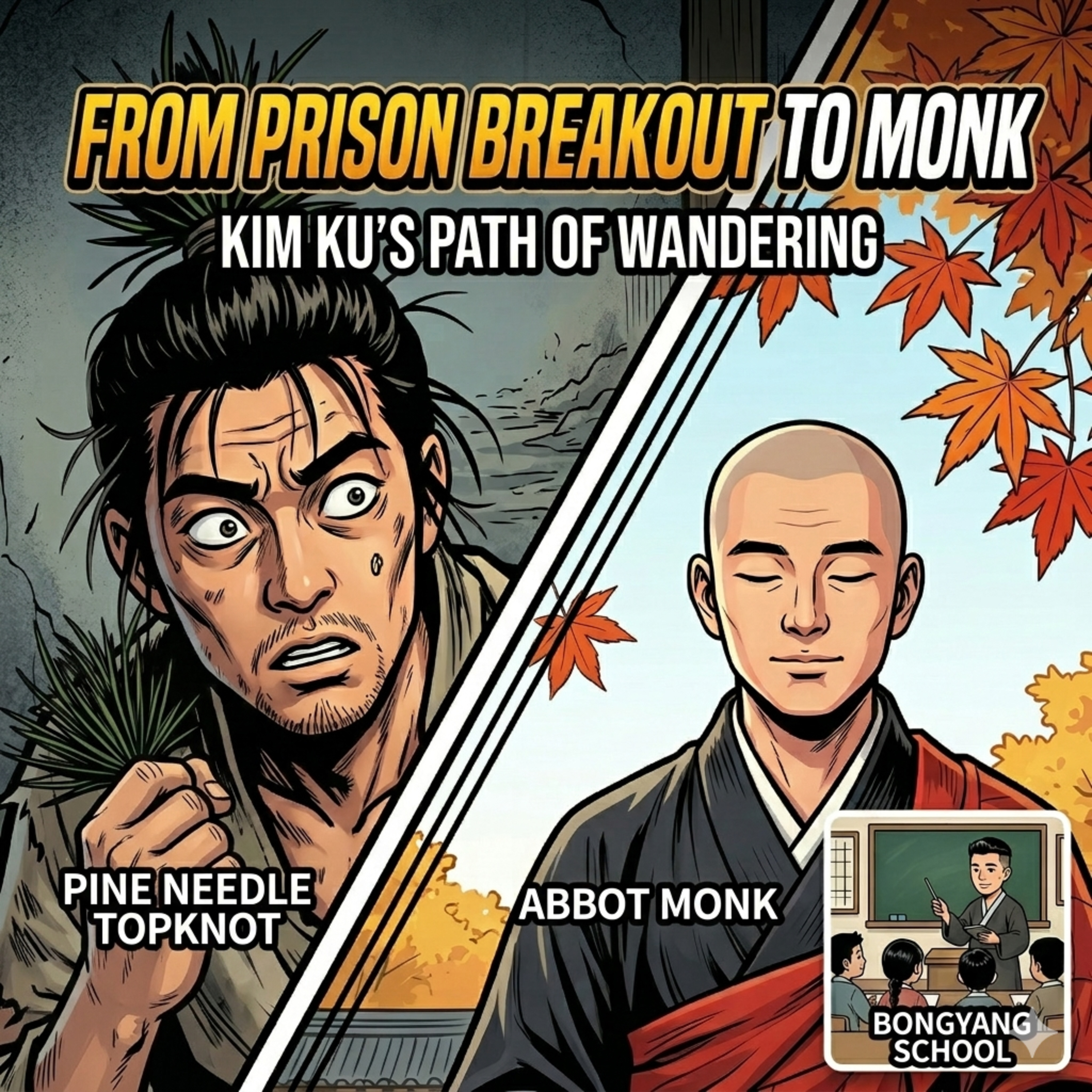 Baekbeomilji: EP03. The Path of Wandering: A Fugitive's Journey to Peace | Korean History episode artwork