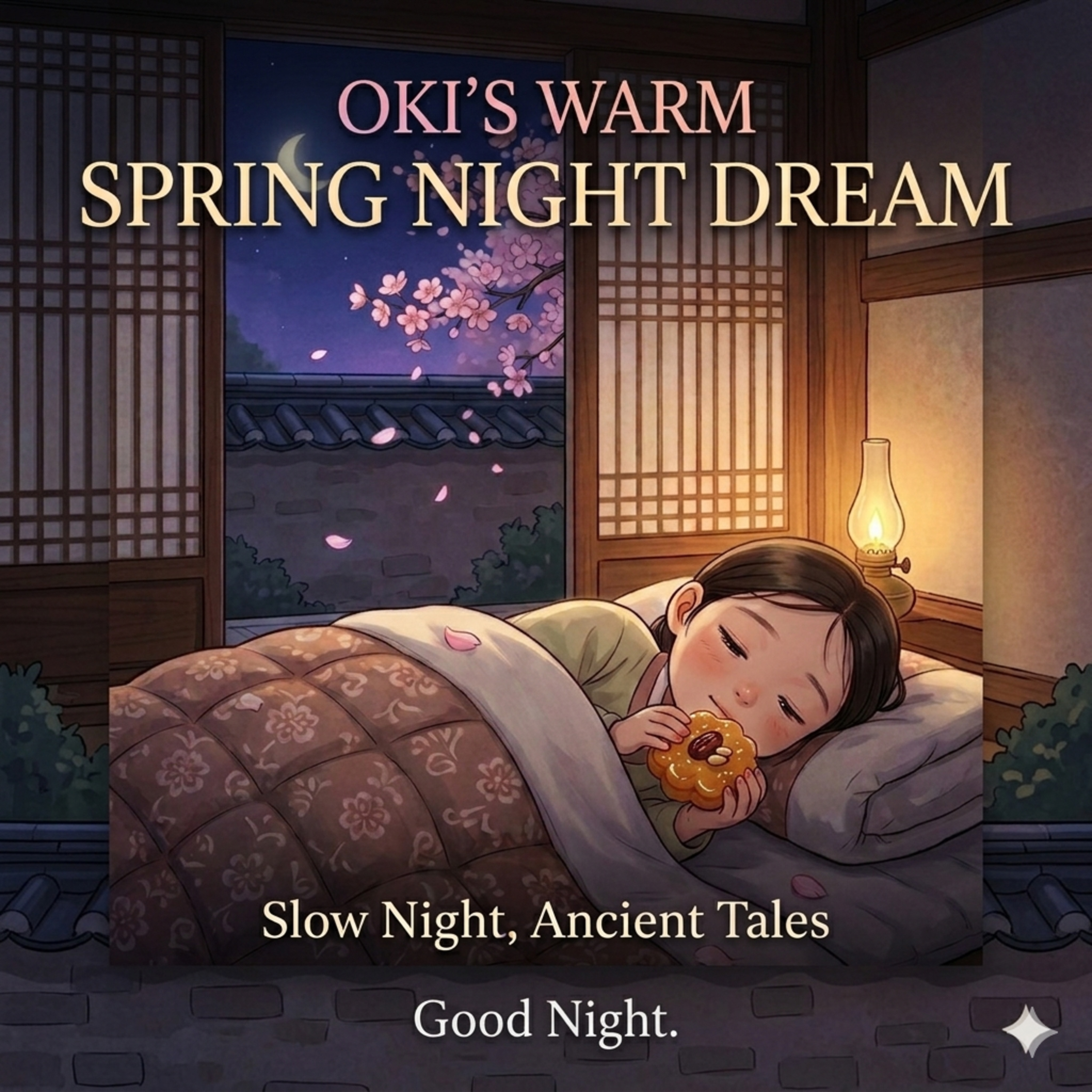 Oki's Dream of Fullness: 'Rice Cake' by Kim Yu-jeong | Sleep Story (ASMR) episode artwork