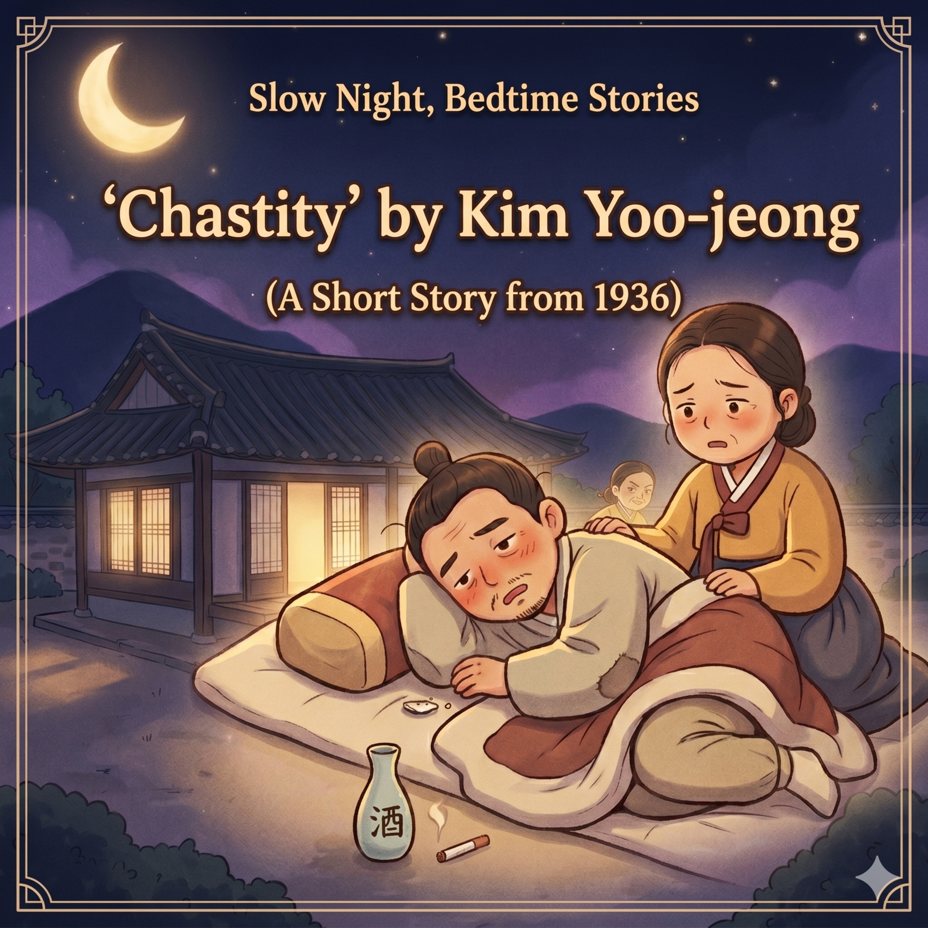 [Sleep Audiobook / ASMR] "Chastity" by Kim Yoo-jeong 📖 | Classic Korean Short Story | Slow Night Ancient Tales episode artwork
