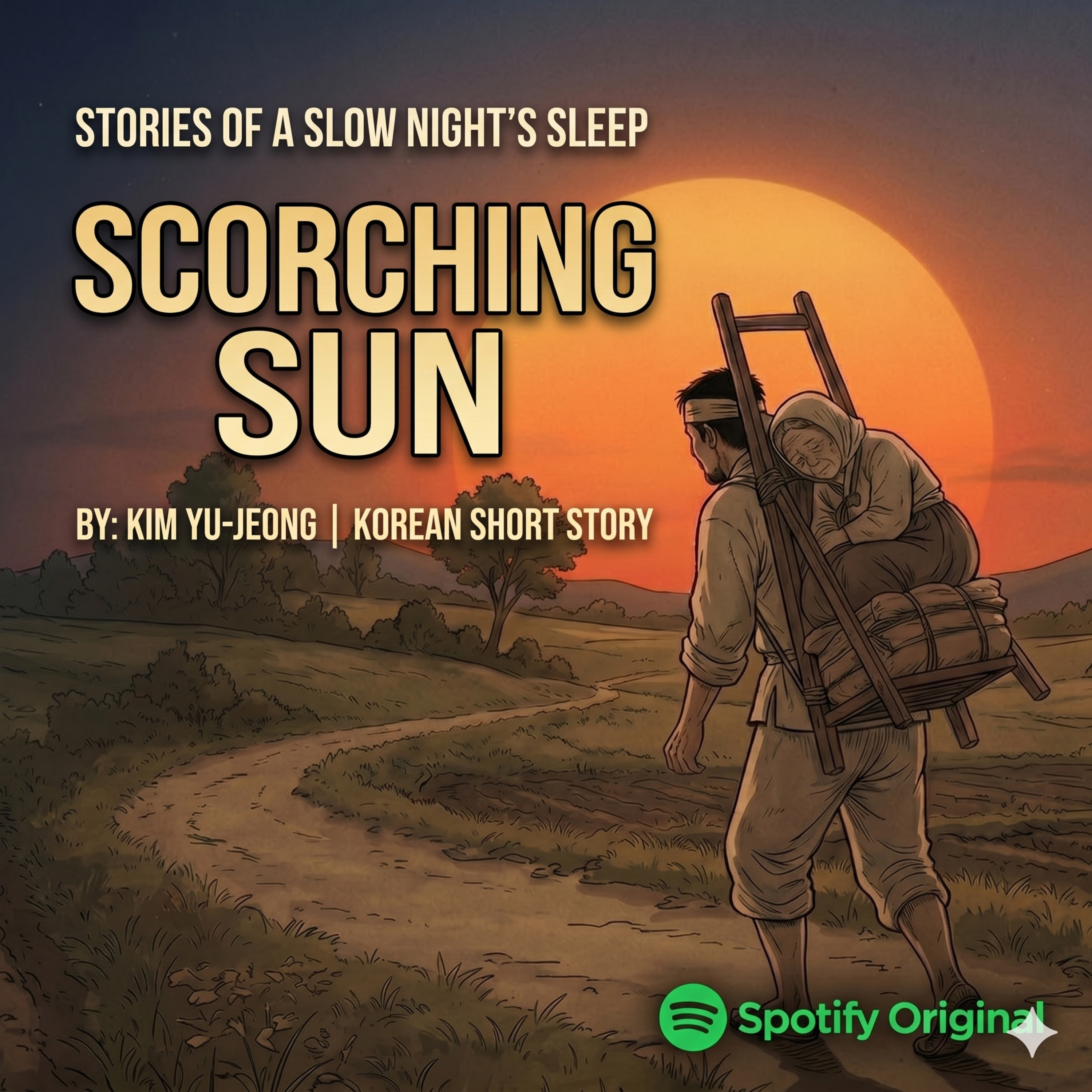 [slow night, ancient tales] "Scorching Sun" by Kim You-jeong 🍂 A Heartbreaking Korean Classic | Bedtime Story Audio episode artwork