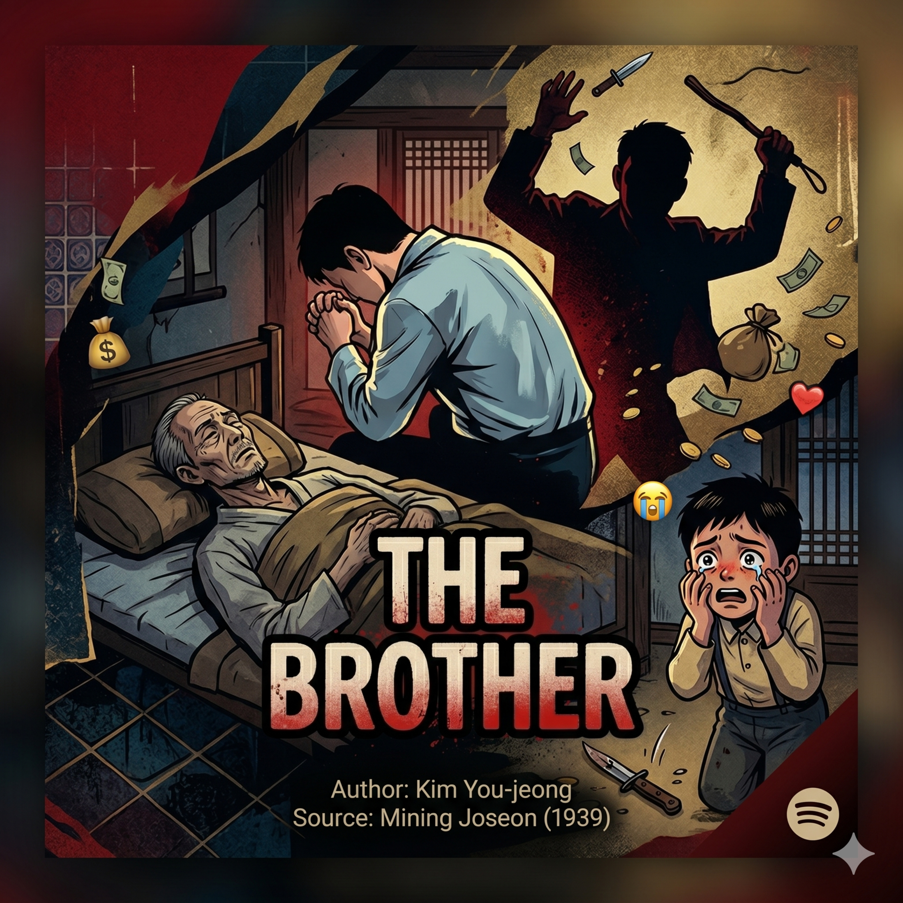  [Classic Korean Literature] The Older Brother (Hyung) by Kim Yu-jeong | A Dark Tale of Greed and Family episode artwork