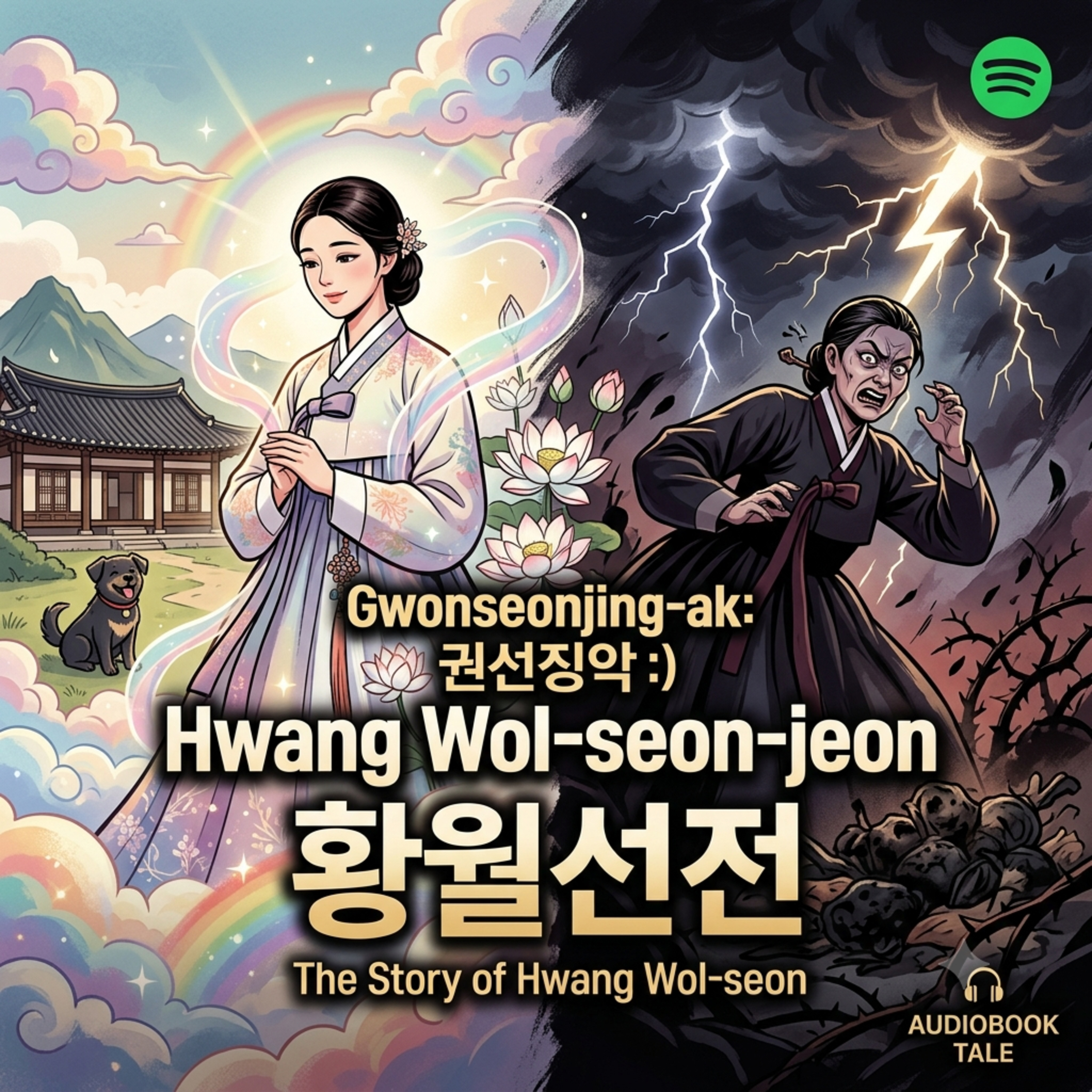  [Sleep Story] The Girl Who Survived the Wicked Stepmother | Ancient Korean Folktale ASMR | Tale of Hwang Wol-seon episode artwork