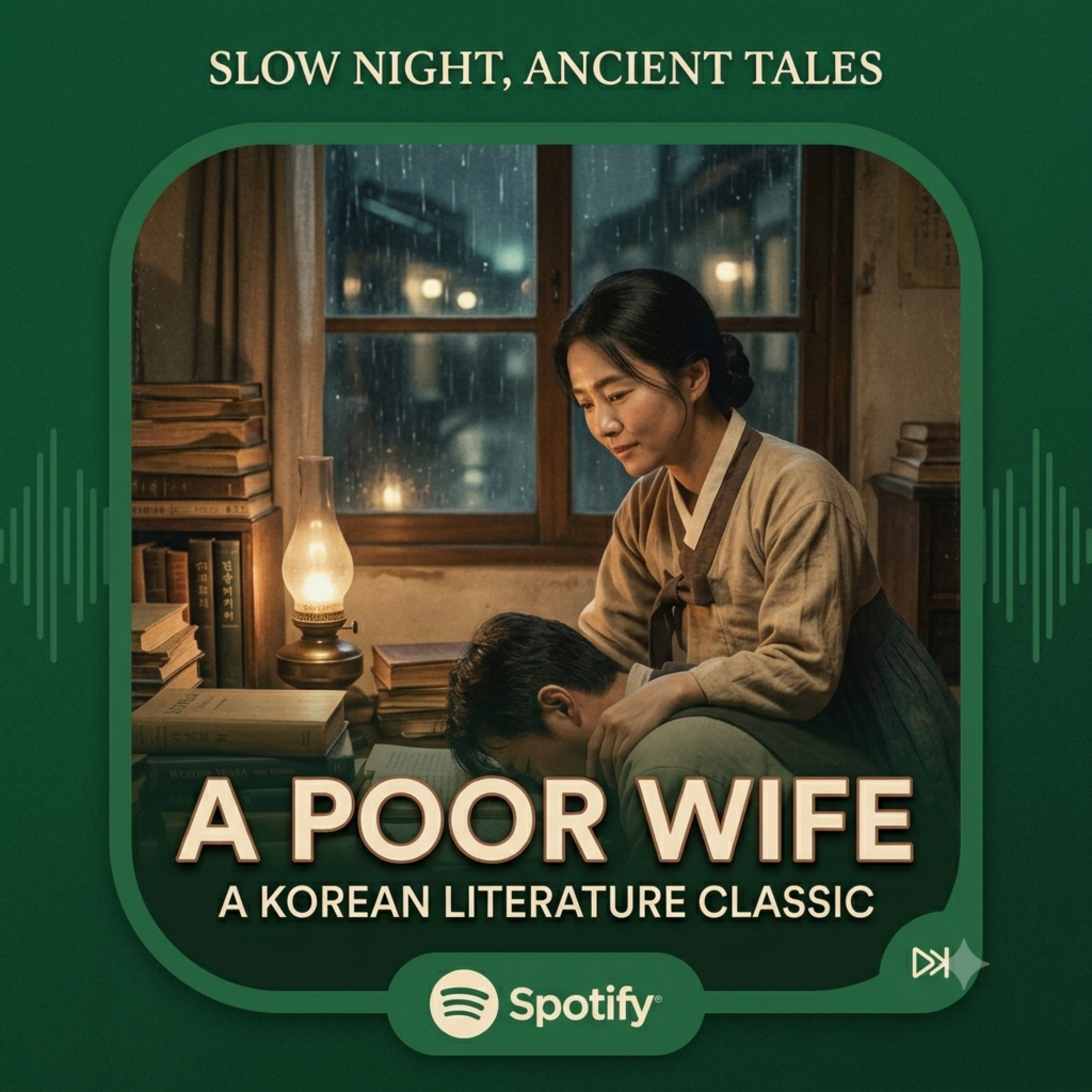 [Sleep Story] A Poor Wife by Hyun Jin-geon | Rain Sounds & Classic Bedtime Story episode artwork