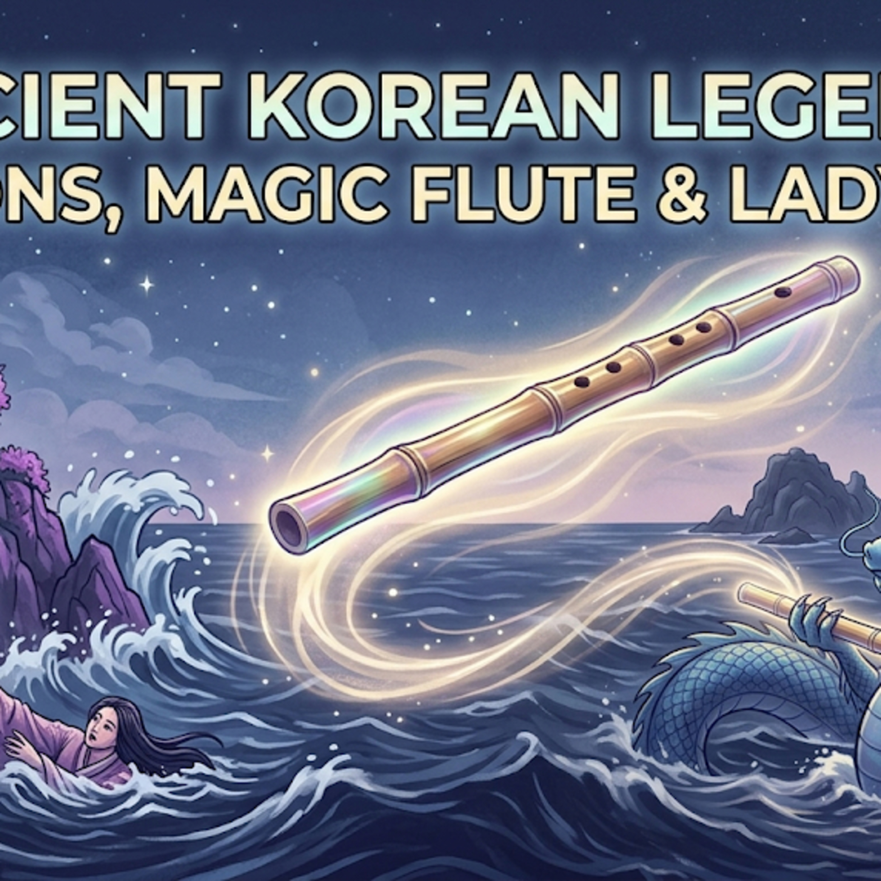 [Bedtime Story] Ancient Korean Myths to Fall Asleep To: Dragons & Magic | Samguk Yusa episode artwork