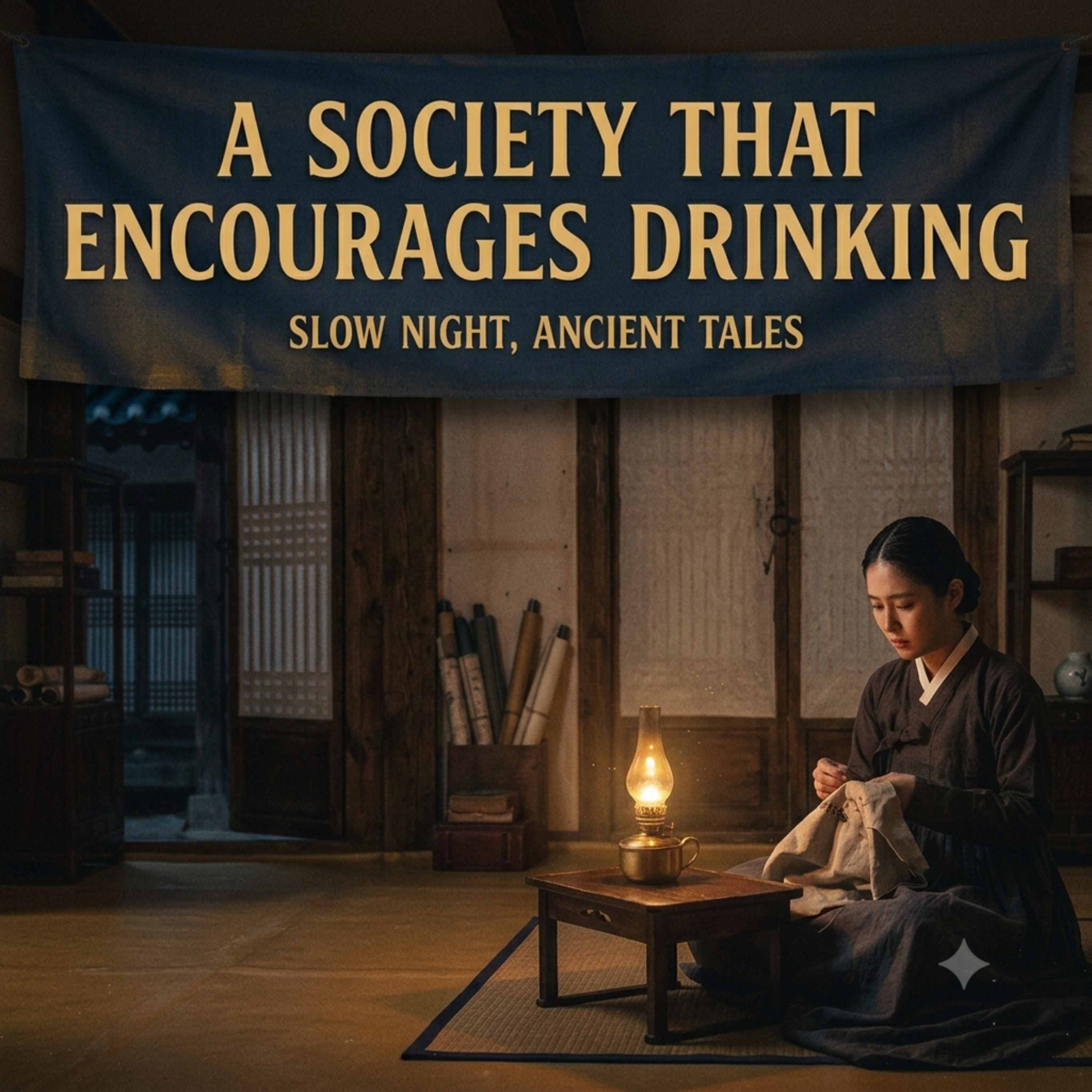 Sleep Story | A Society That Encourages Drinking - Calm Reading for a Slow Night episode artwork