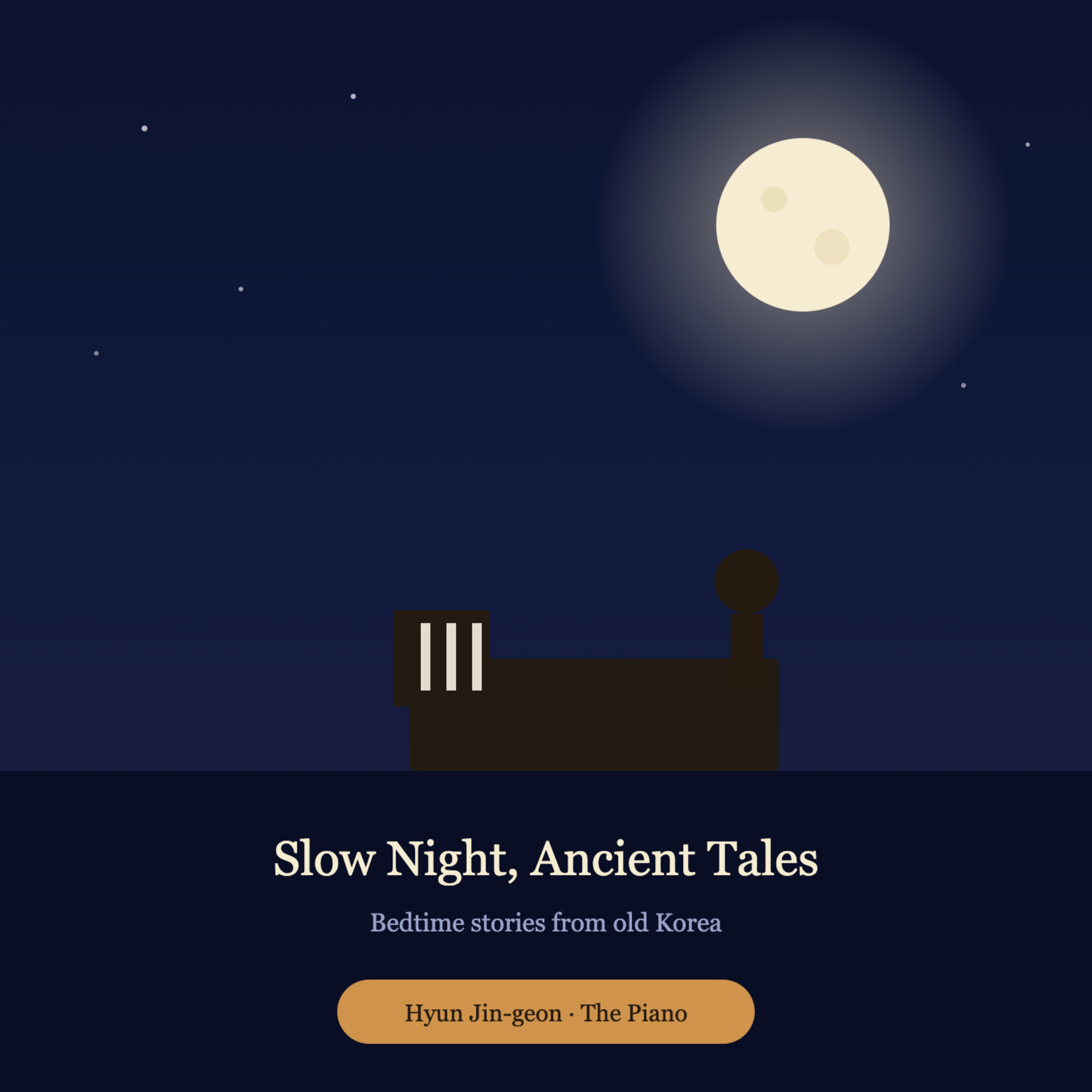 Fall Asleep in 1920s Seoul | "The Piano" by Hyun Jin-geon | Sleep Story ASMR episode artwork