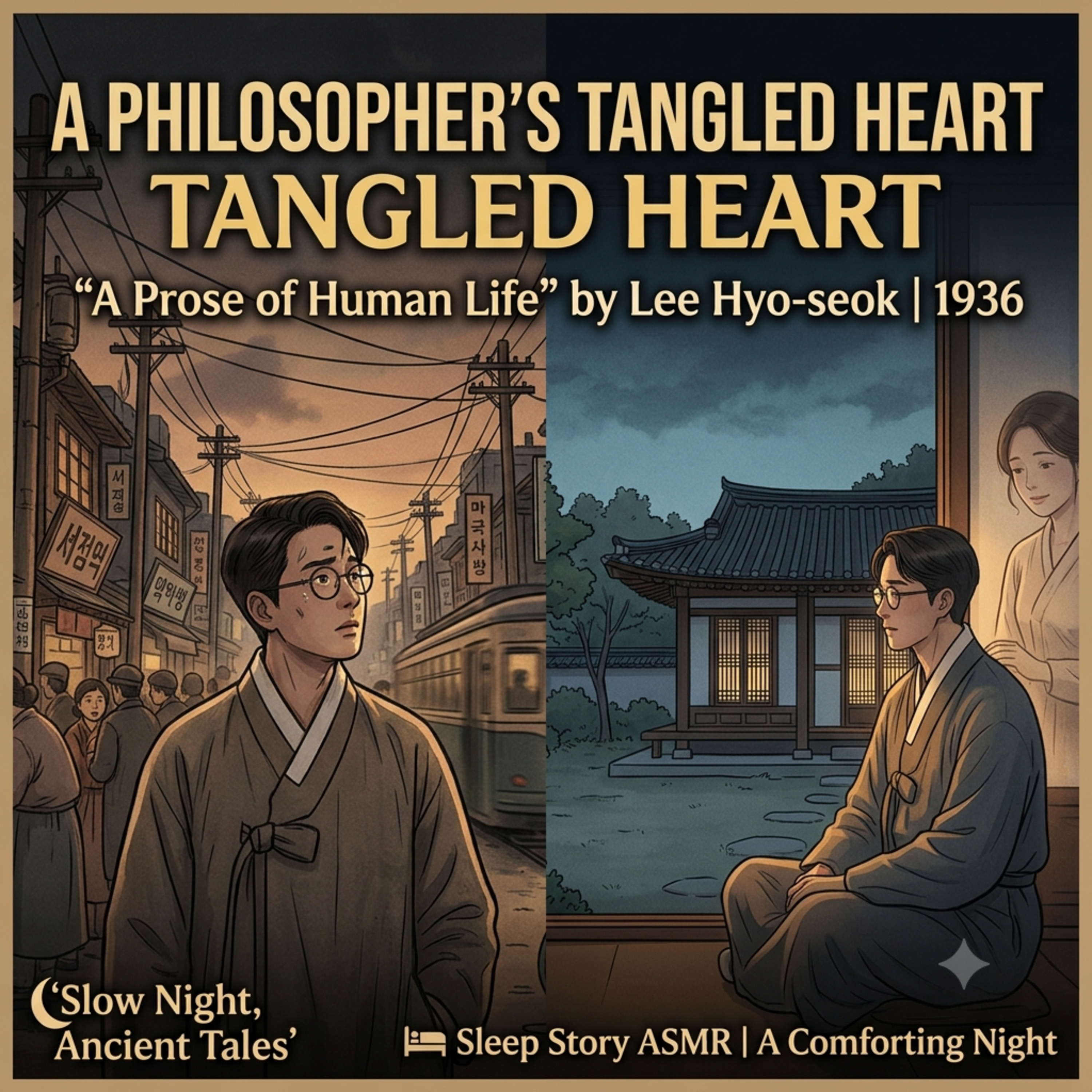 A Philosopher's Chaotic City, Chaotic Heart | "A Prose of Human Life" by Lee Hyo-seok | Sleep Story ASMR episode artwork