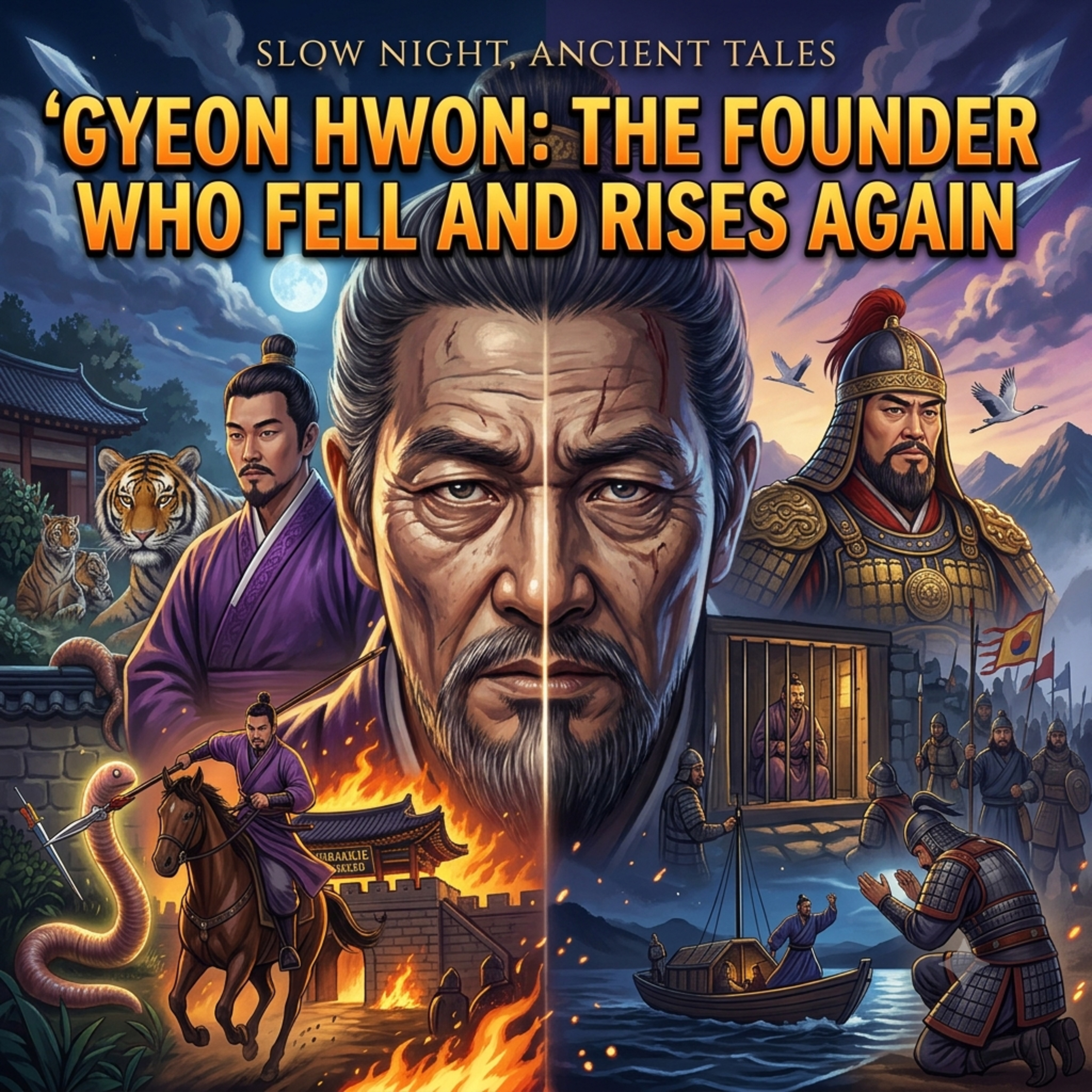 Gyeon Hwon: The Rise and Fall of Later Baekje | A 1,000-Year-Old Korean History Sleep Story episode artwork