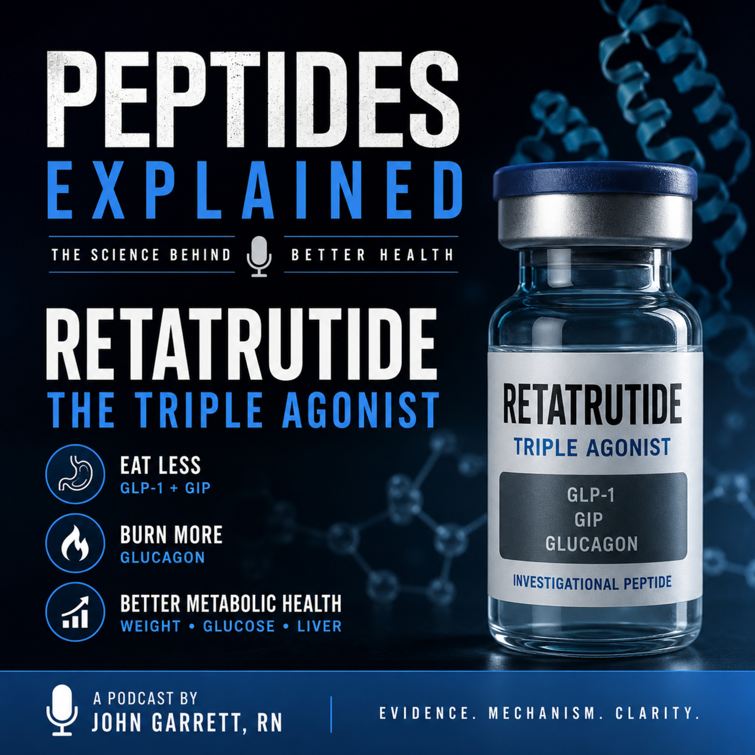 Retatrutide Explained: The Triple Agonist Changing Obesity Medicine episode artwork