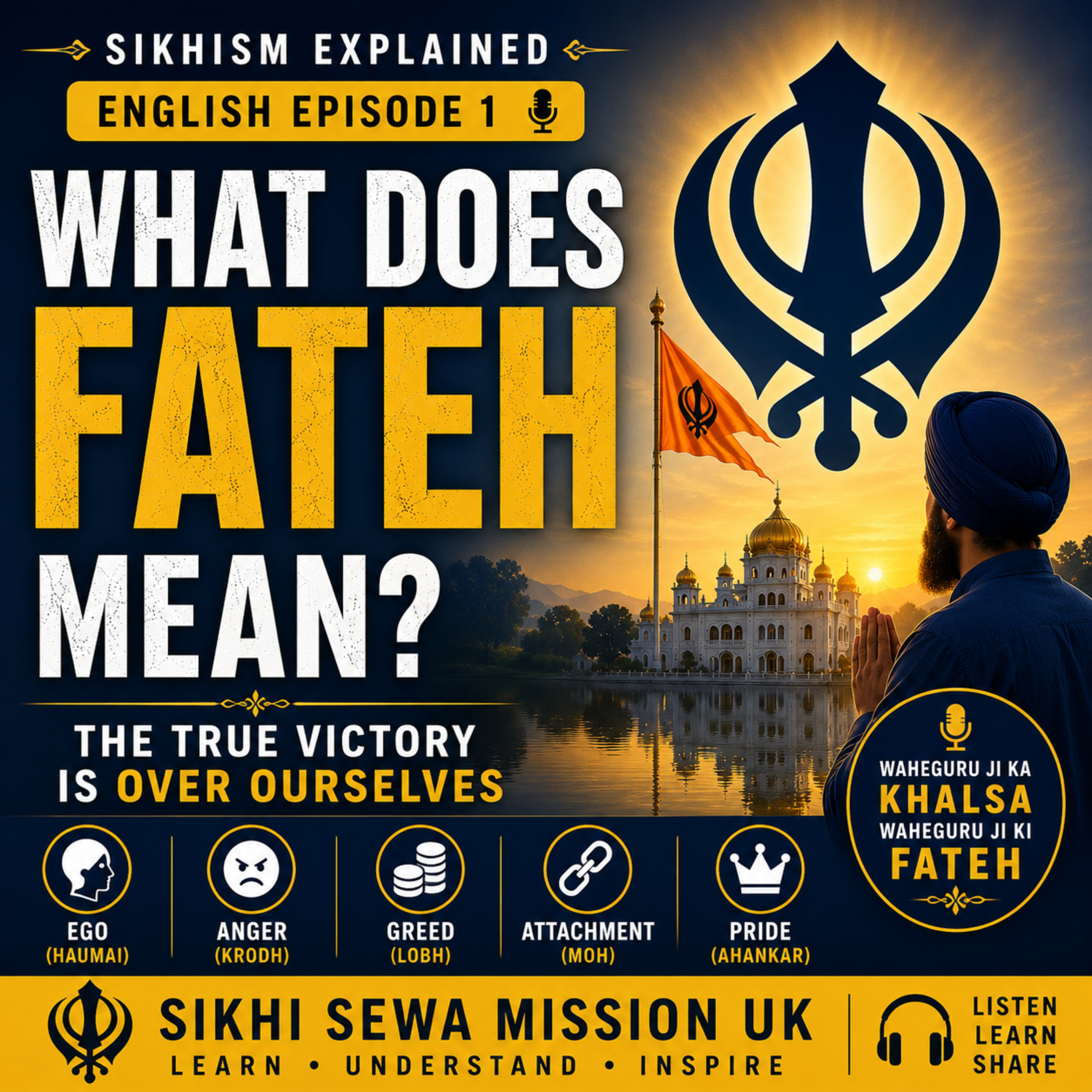 What Does Fateh Mean? | The True Meaning of Fateh in Sikhism | English Episode 1 episode artwork