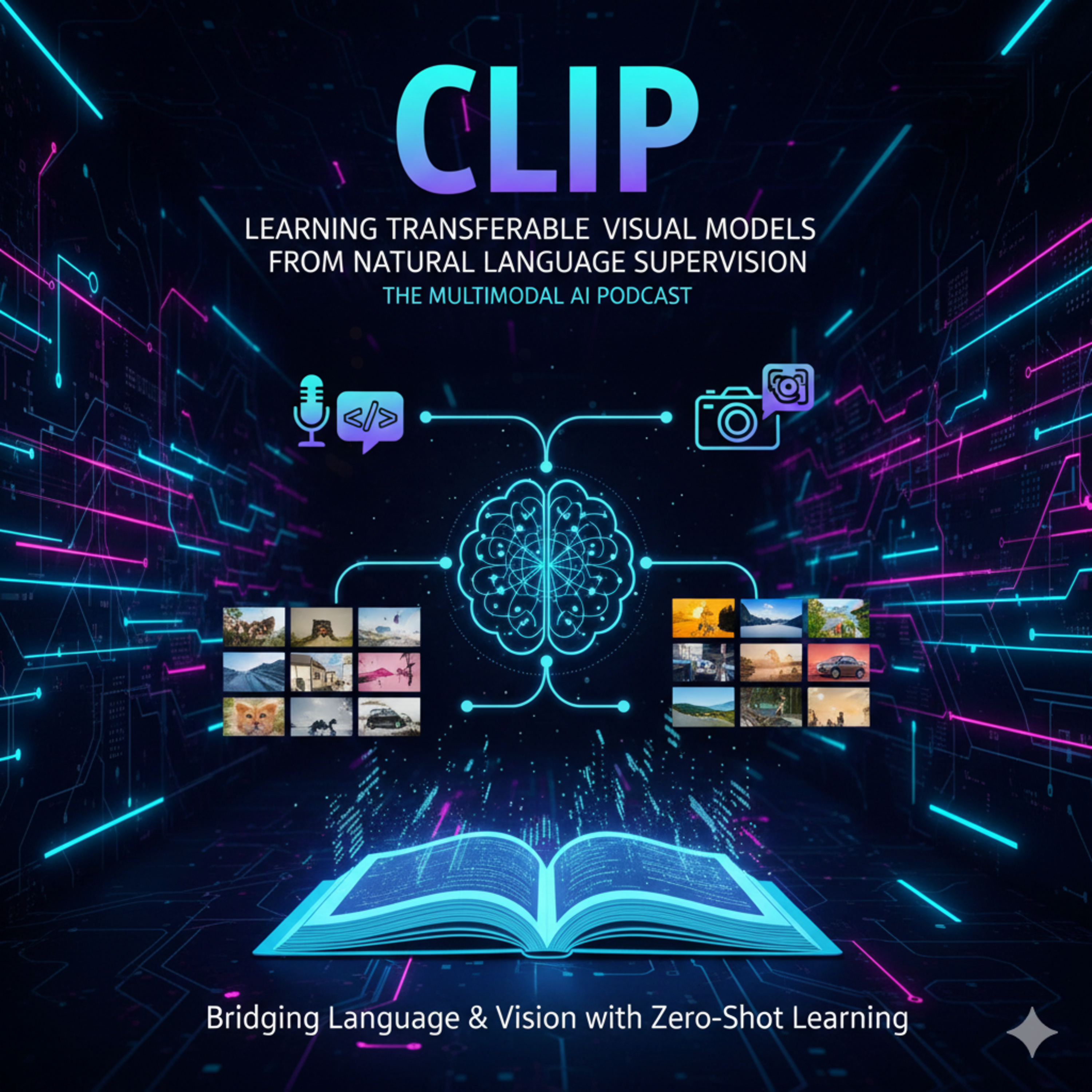 EP024: OpenAI CLIP Bridges Language and Vision episode artwork