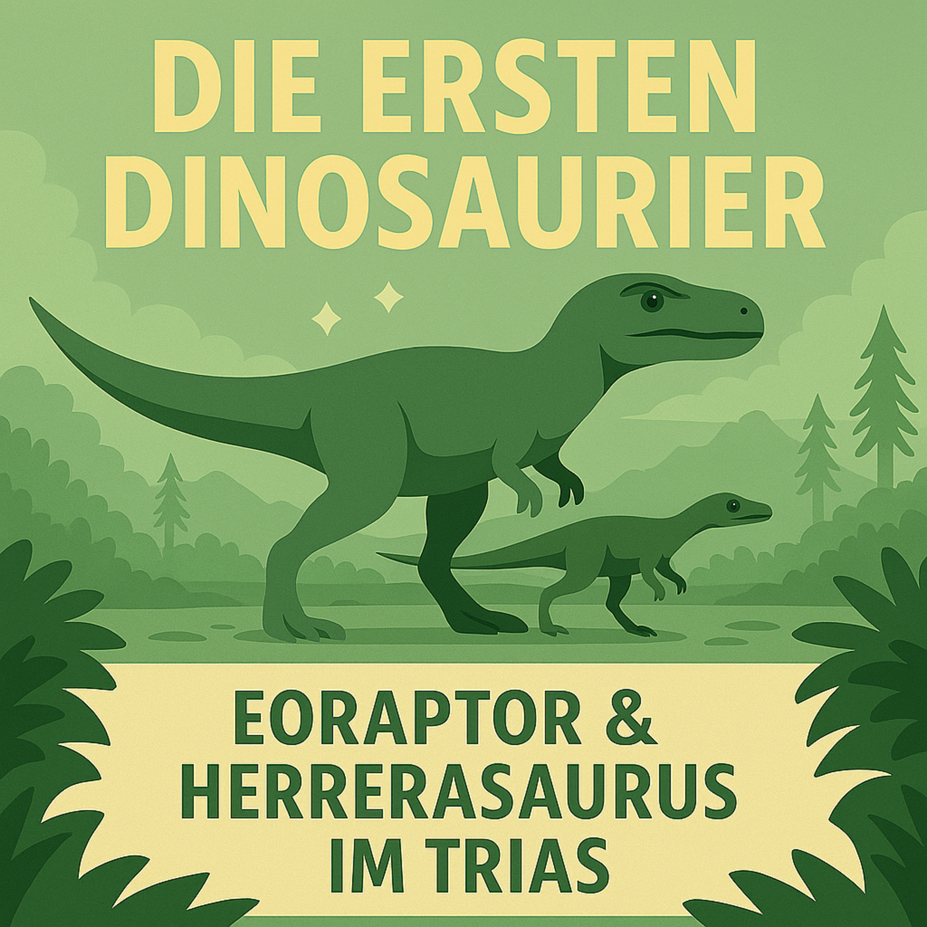 Die ersten Dinosaurier – Eoraptor & Herrerasaurus im Trias