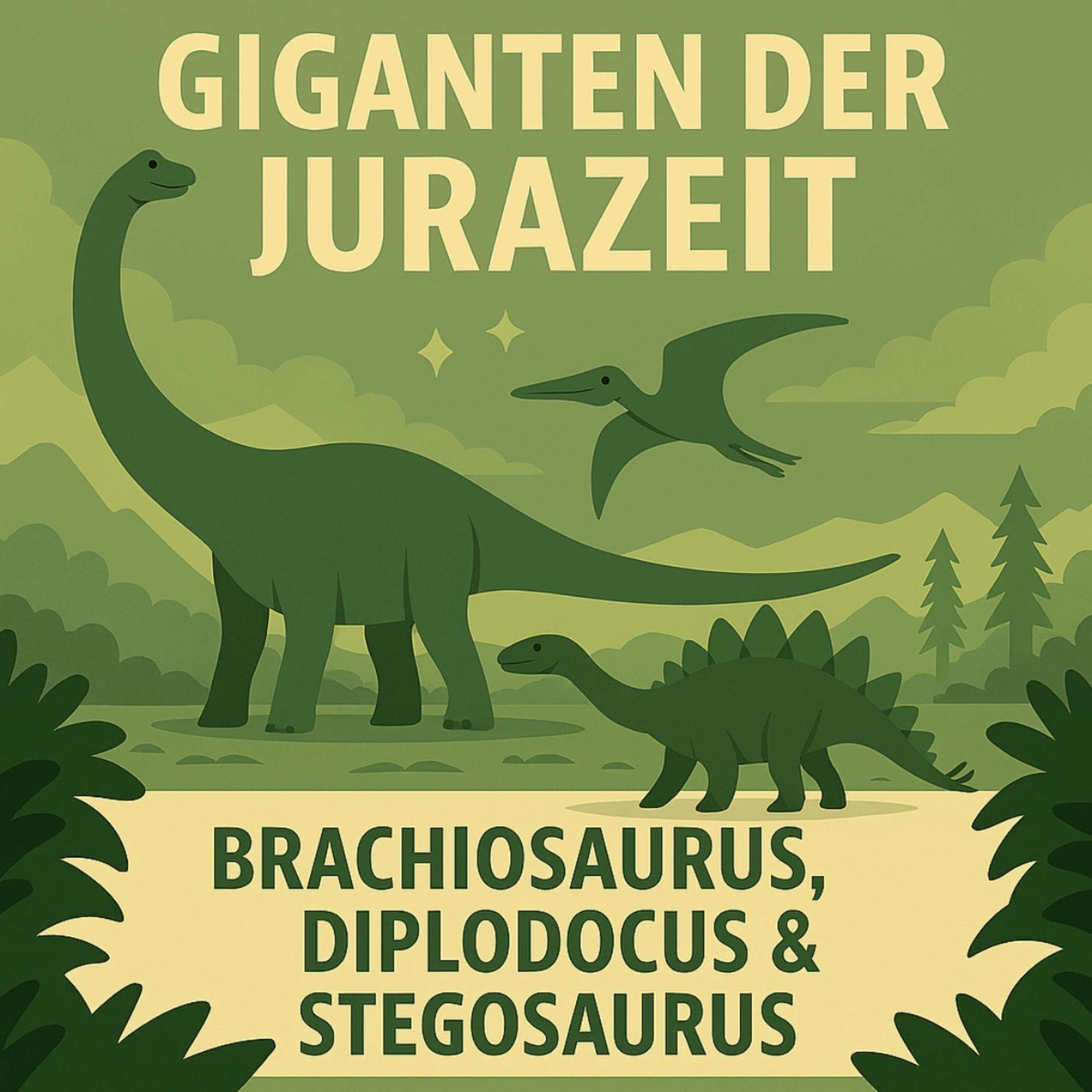 Giganten der Jurazeit – Brachiosaurus, Diplodocus & Stegosaurus