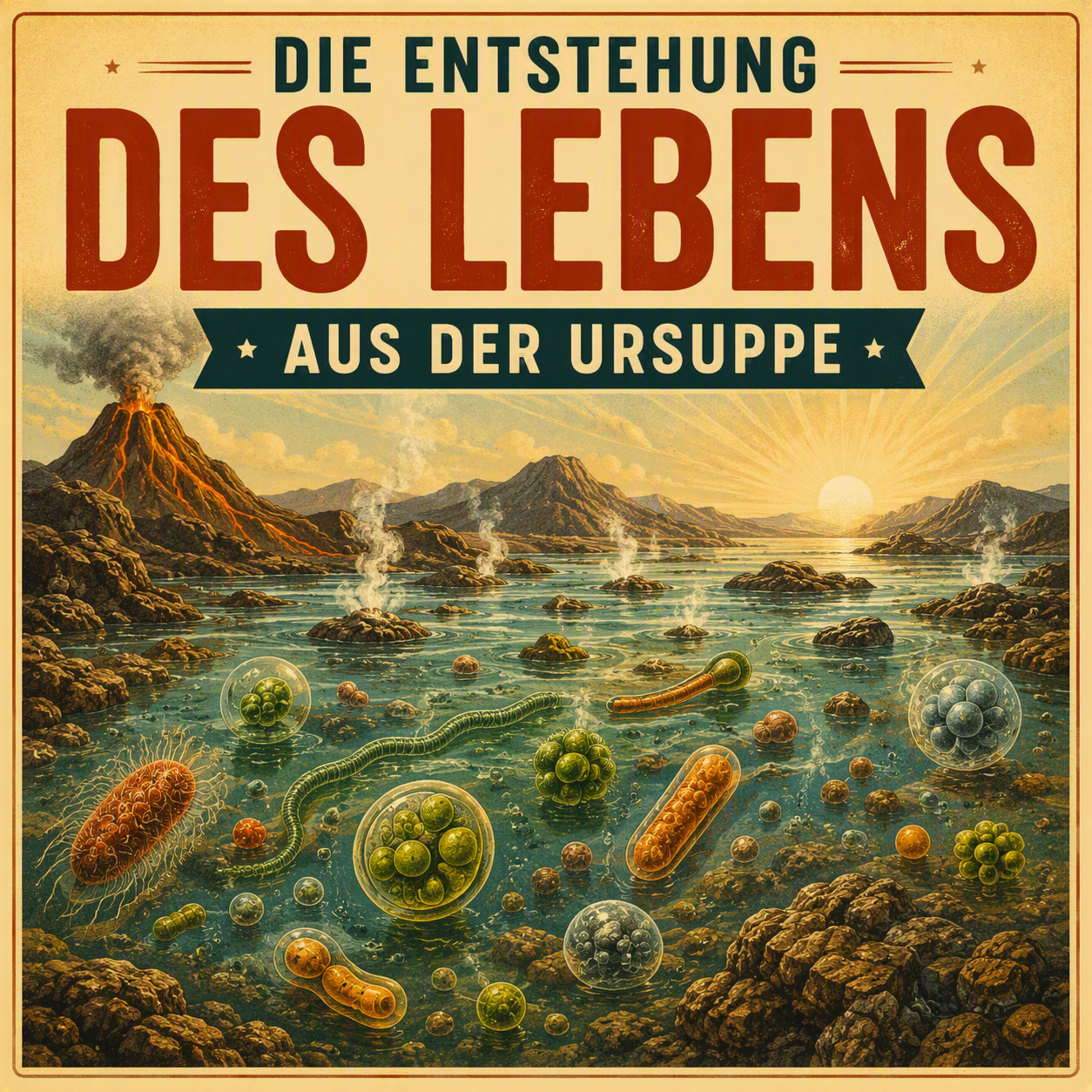 Die Entstehung des Lebens – Aus der Ursuppe