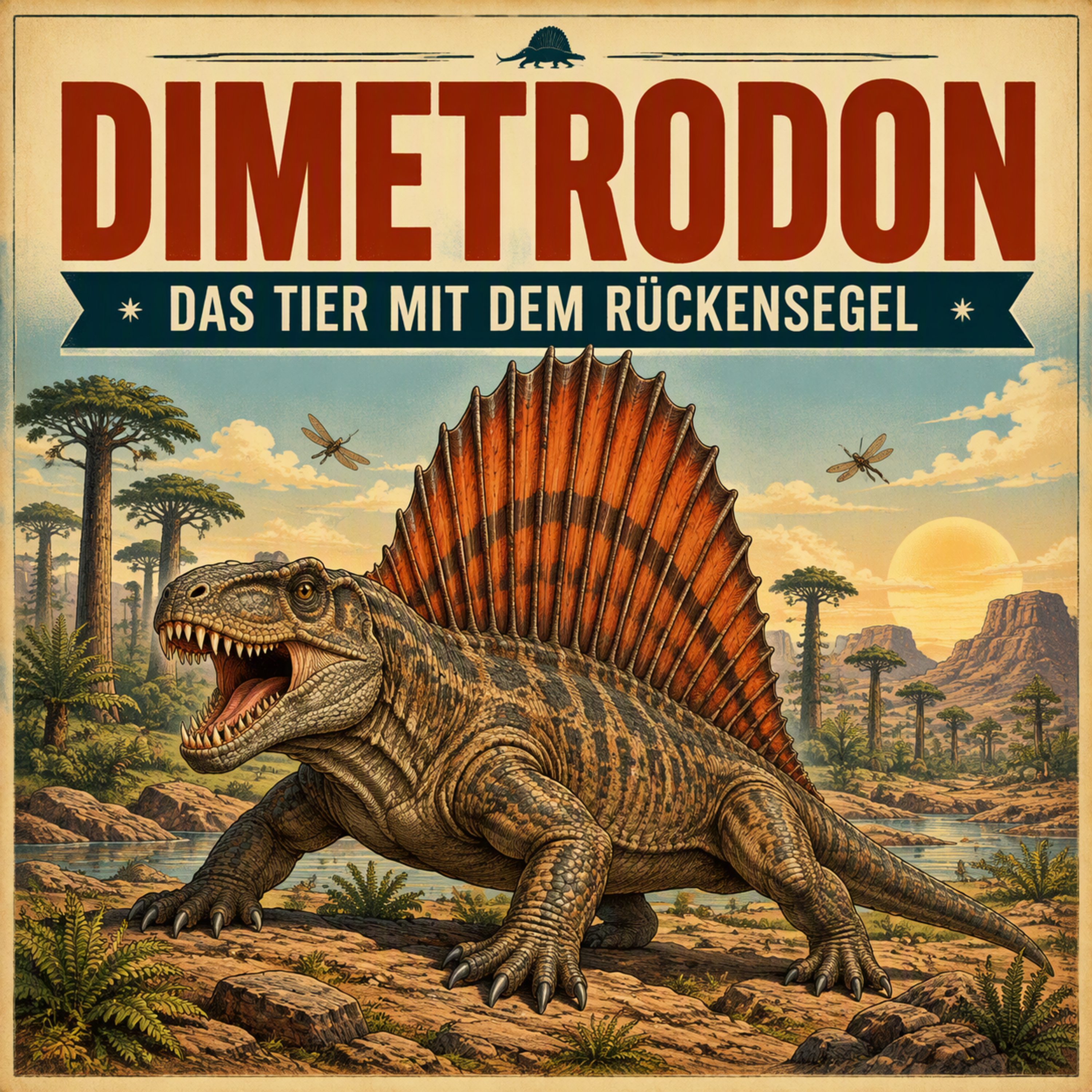 Dimetrodon – Das Tier mit dem Rückensegel
