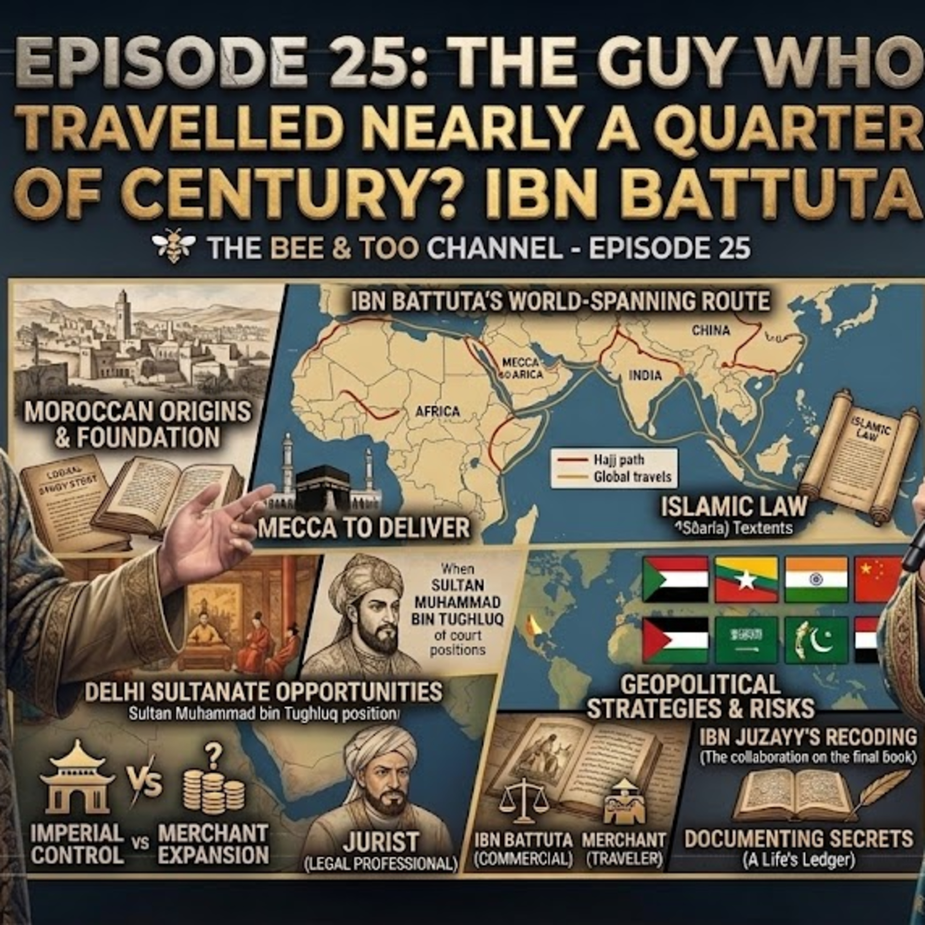The guy who travelled ~1/4 century: Ibn Battuta Ep25 episode artwork
