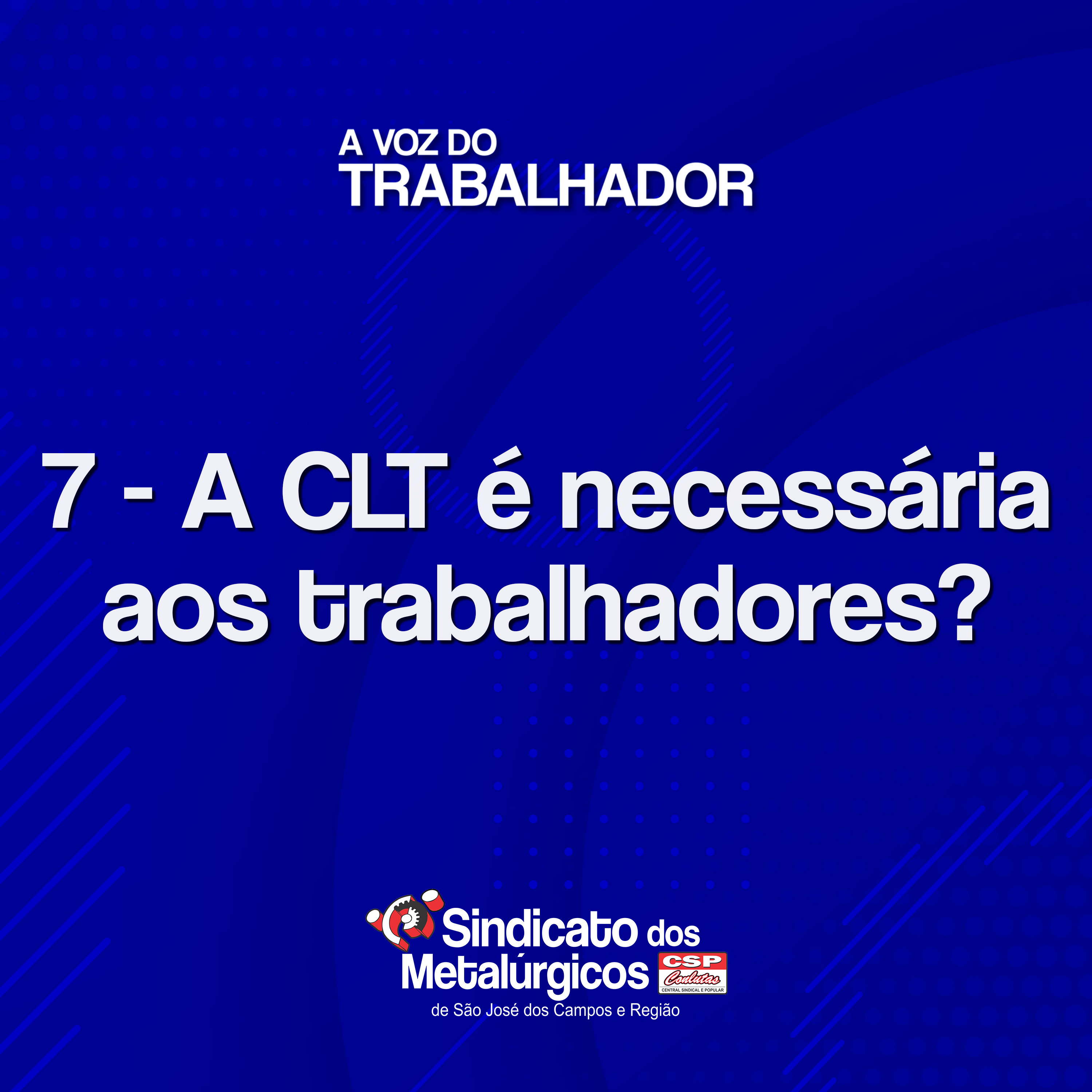 7: A CLT é necessária aos trabalhadores? episode artwork