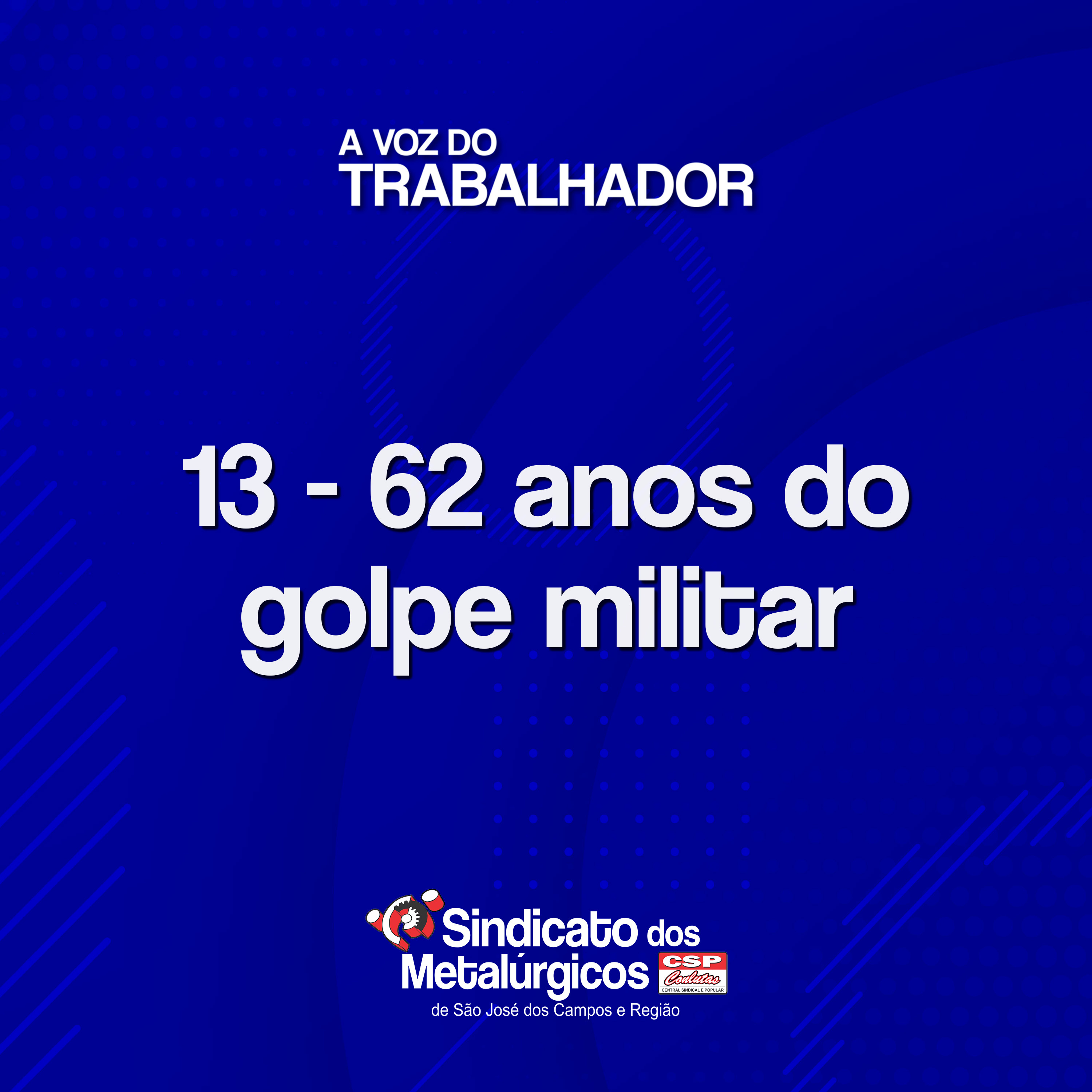 13: 62 anos do golpe militar episode artwork
