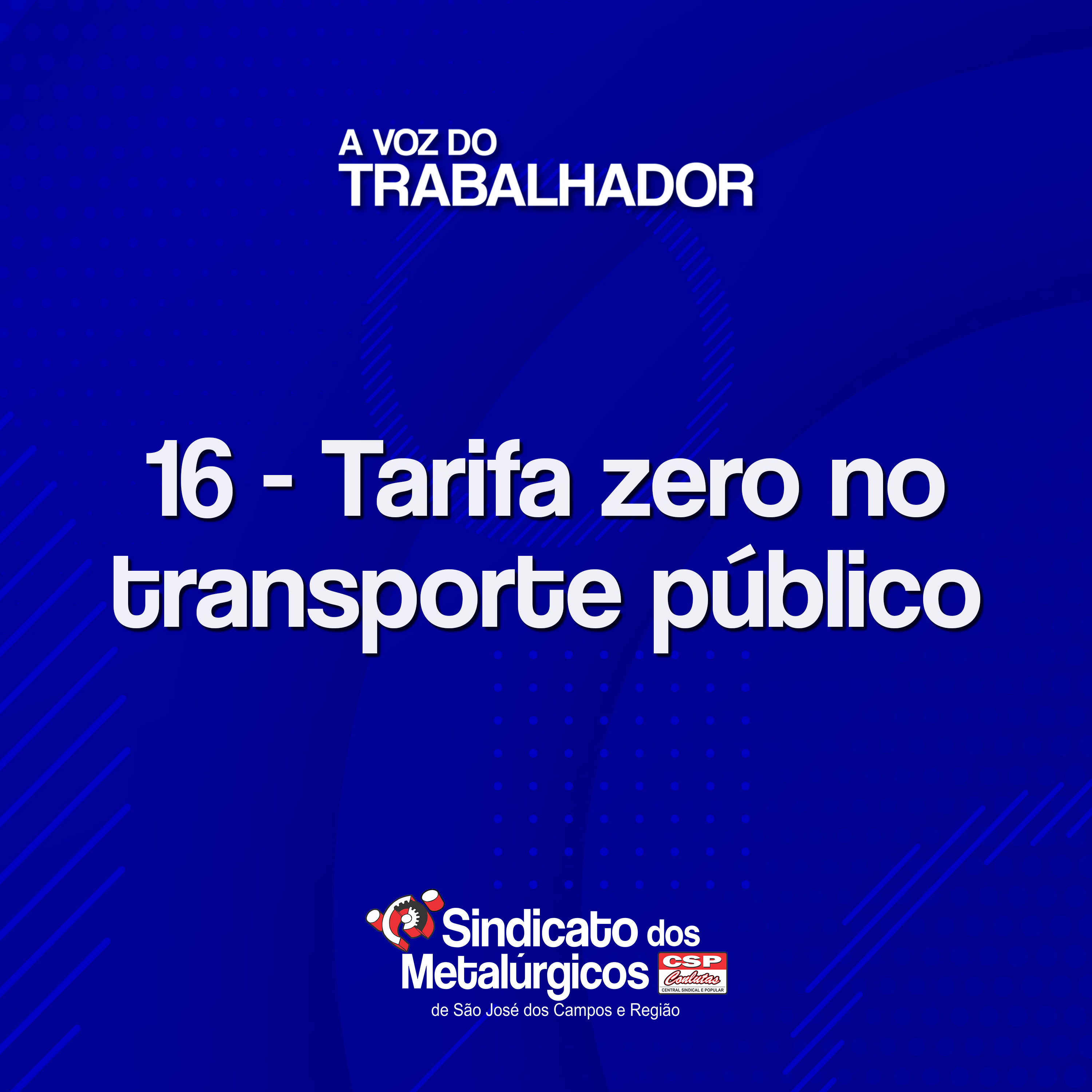 16: Tarifa zero no transporte público episode artwork