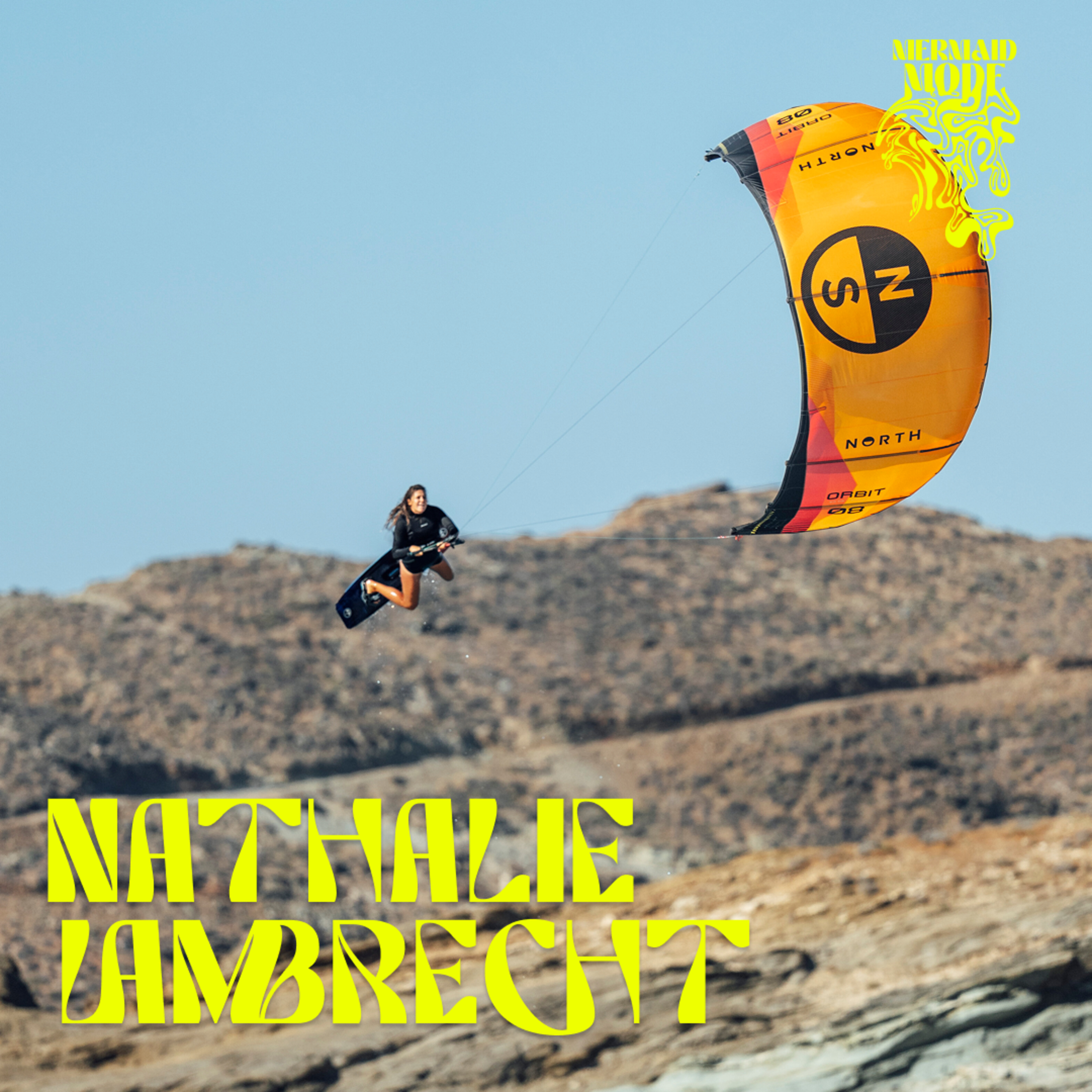 EP 9 | Nathalie Lambrecht - competitive Big Air kitesurfer episode artwork