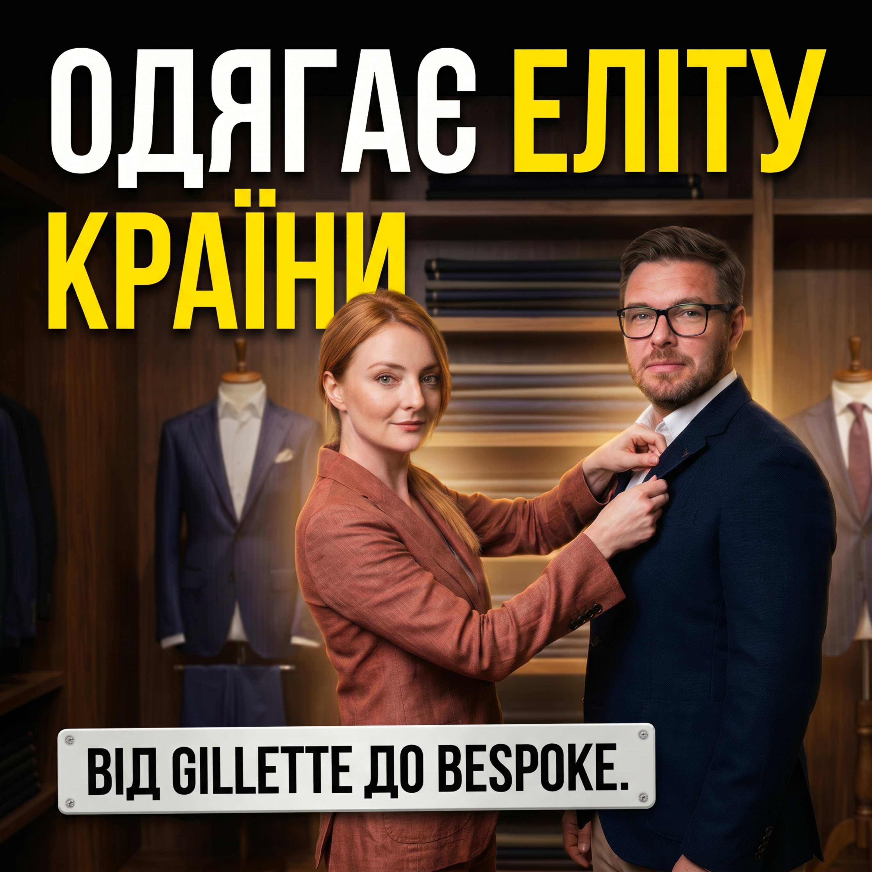 Від Gillette до елітного індпошиву: як одягати найкращих | Ген Підприємця #5 episode artwork