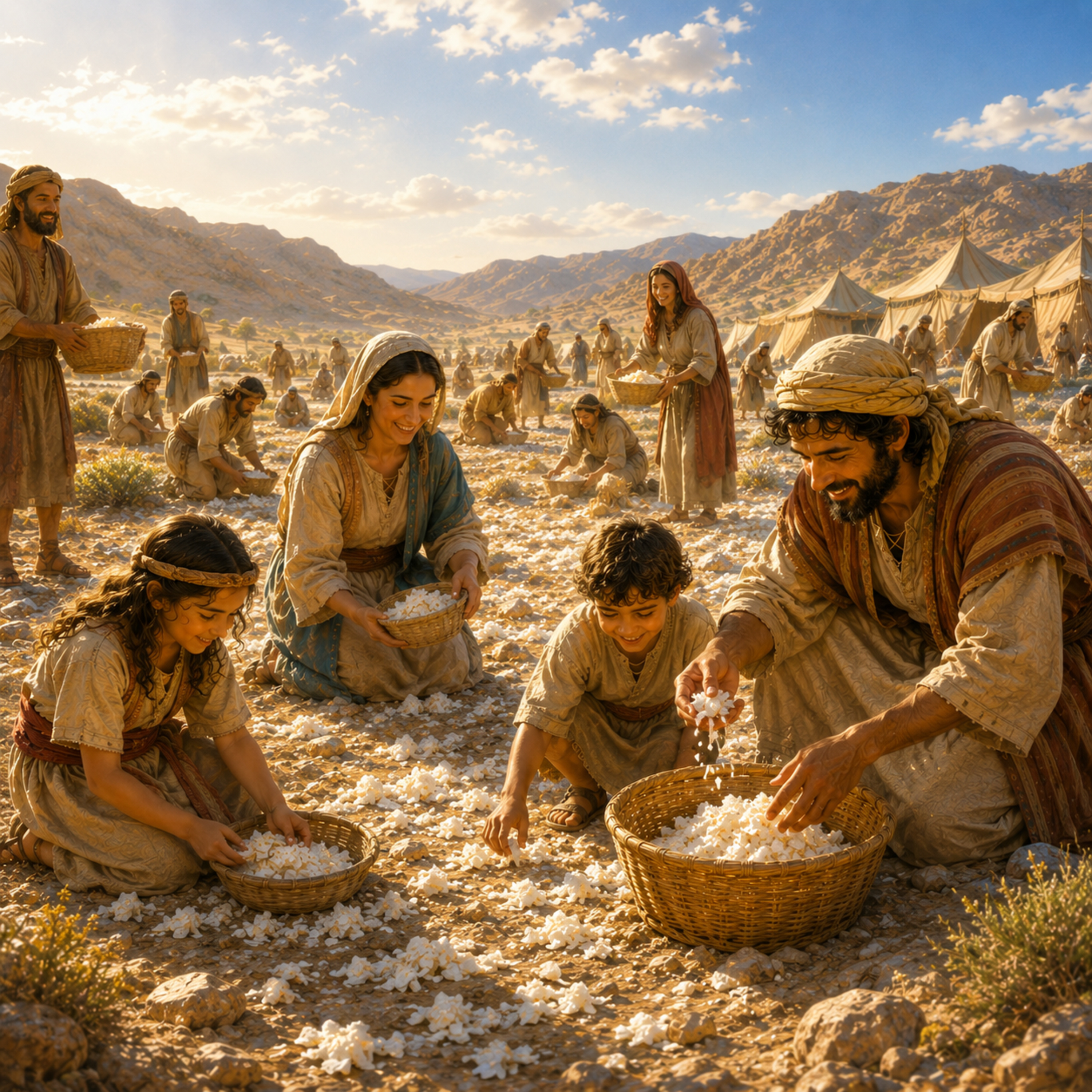 S02E05 God Provides in the Wilderness | Exodus 15-18 episode artwork
