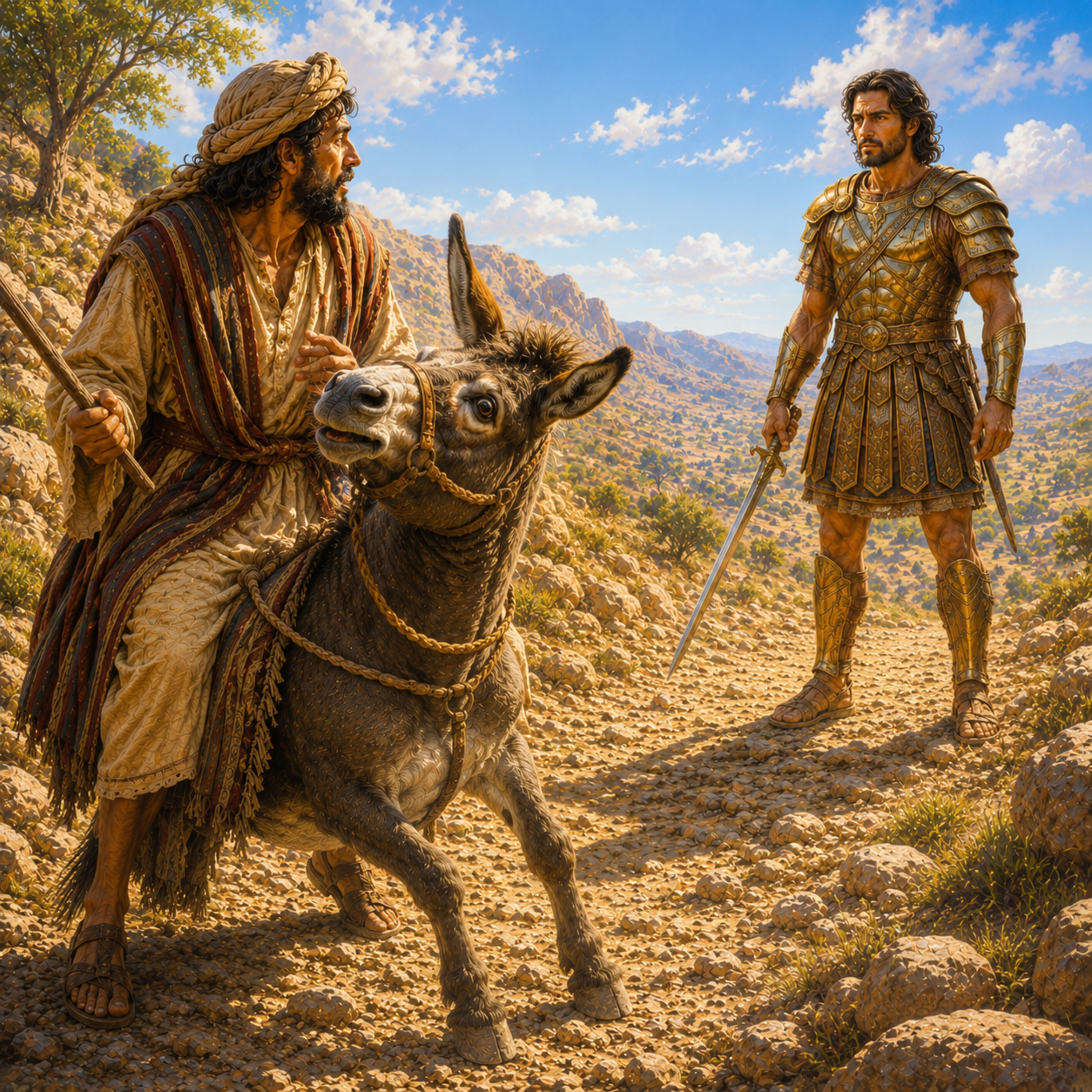 S03E03 The Bronze Serpent and the Talking Donkey | Numbers 21–25 episode artwork