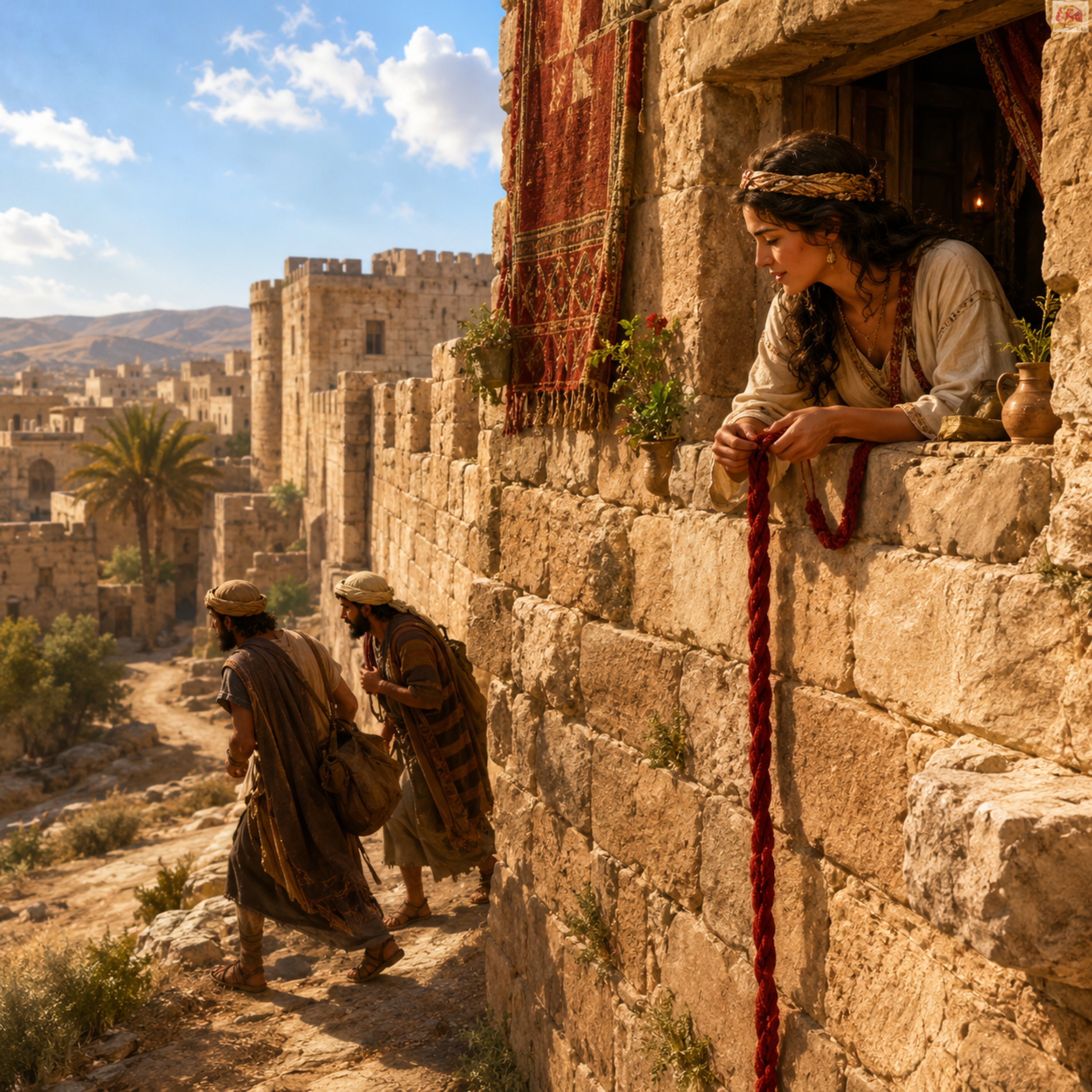 S03E07 Rahab and Crossing the Jordan | Joshua 1–5 episode artwork